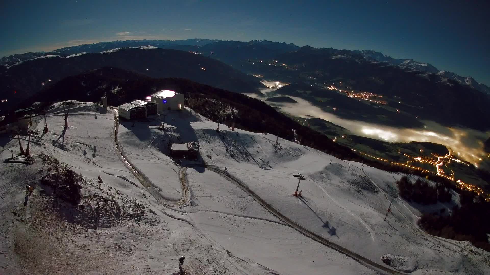 Smučišče Kronplatz – vrh | pogled na Bruneck