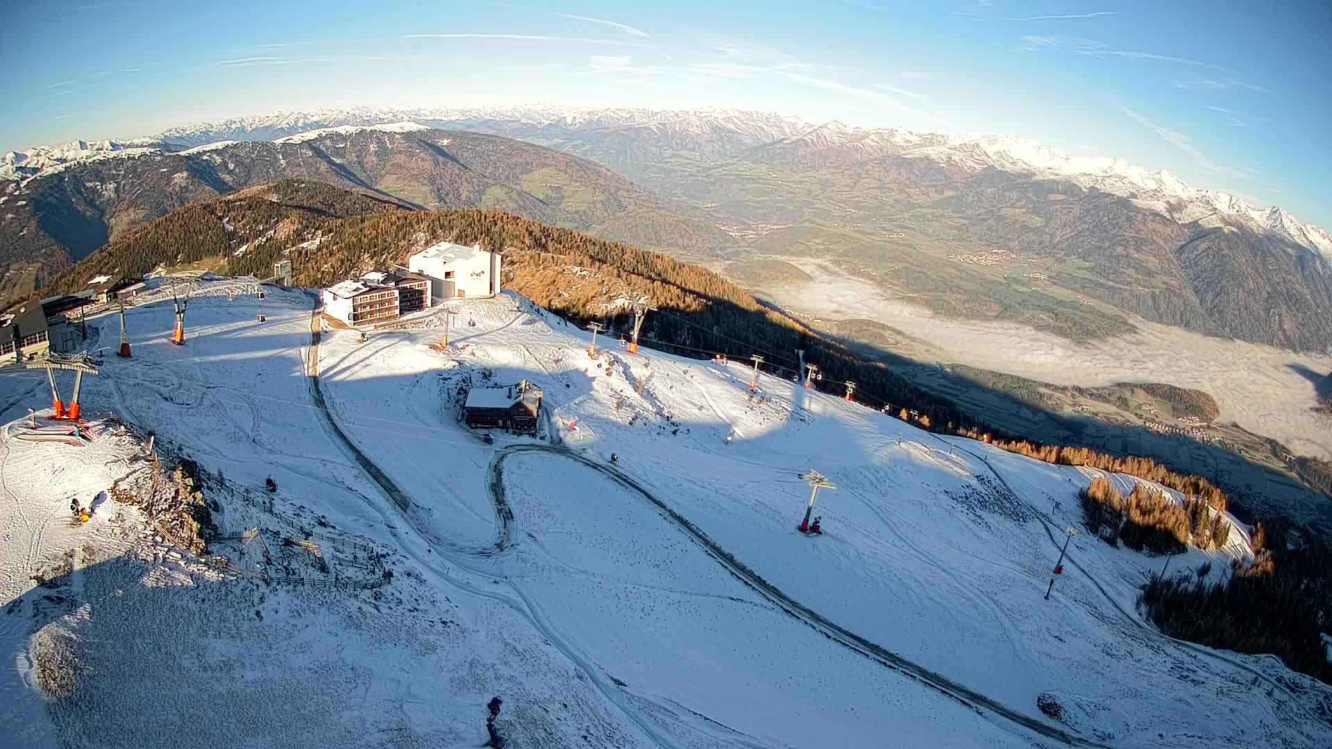 Skijalište Kronplatz – vrh | pogled na Bruneck