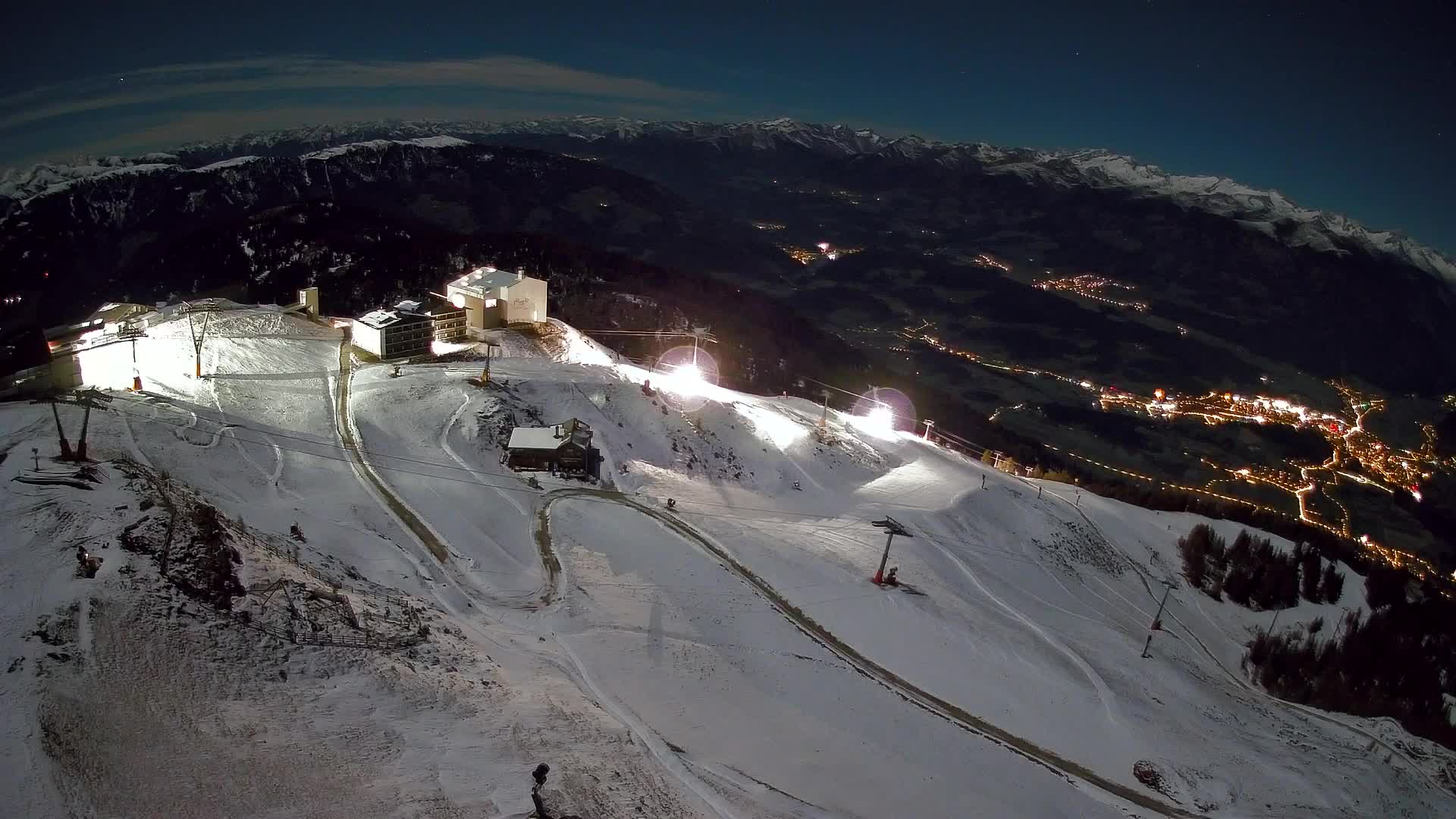 Smučišče Kronplatz – vrh | pogled na Bruneck