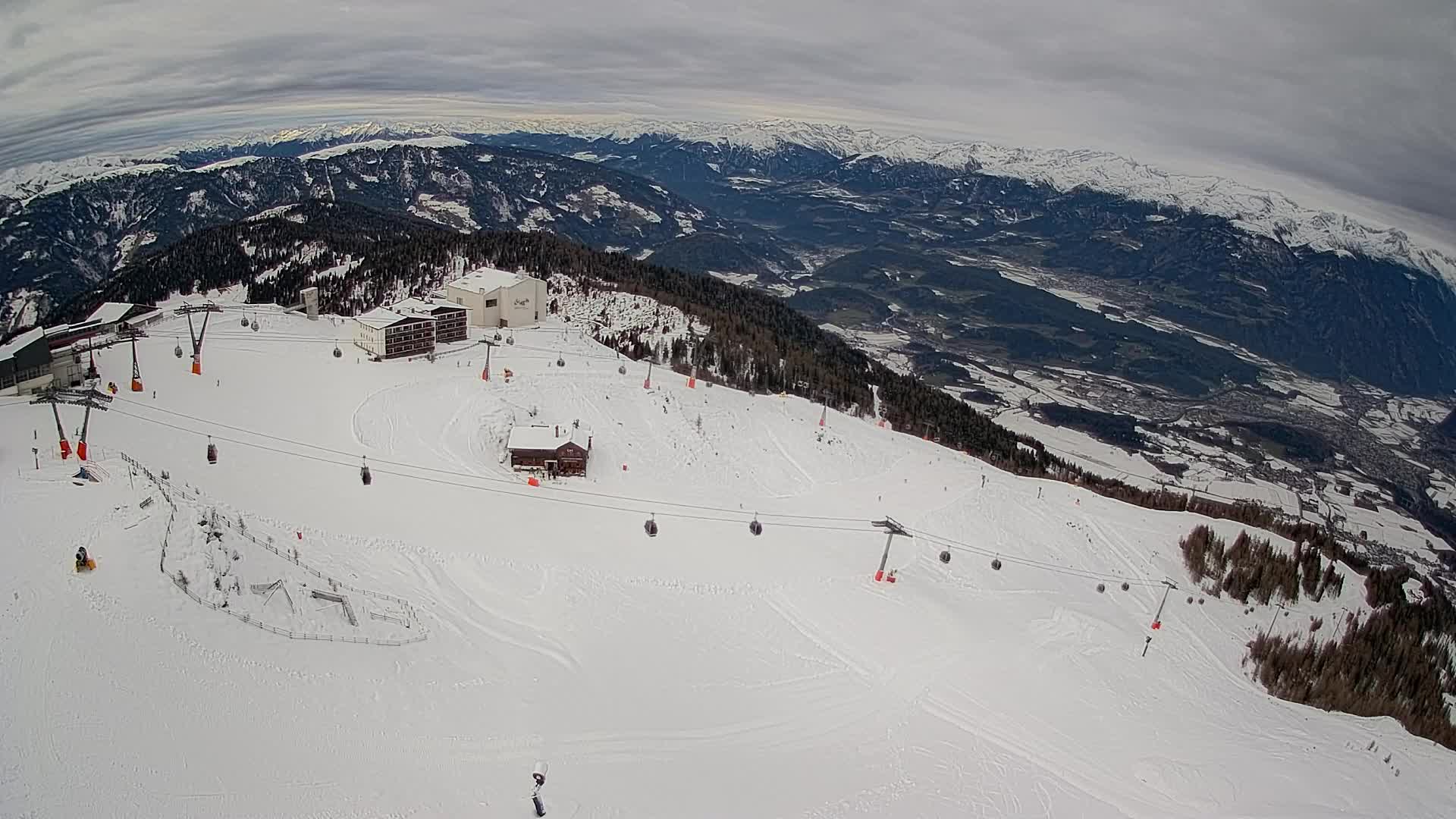Skijalište Kronplatz – vrh | pogled na Bruneck