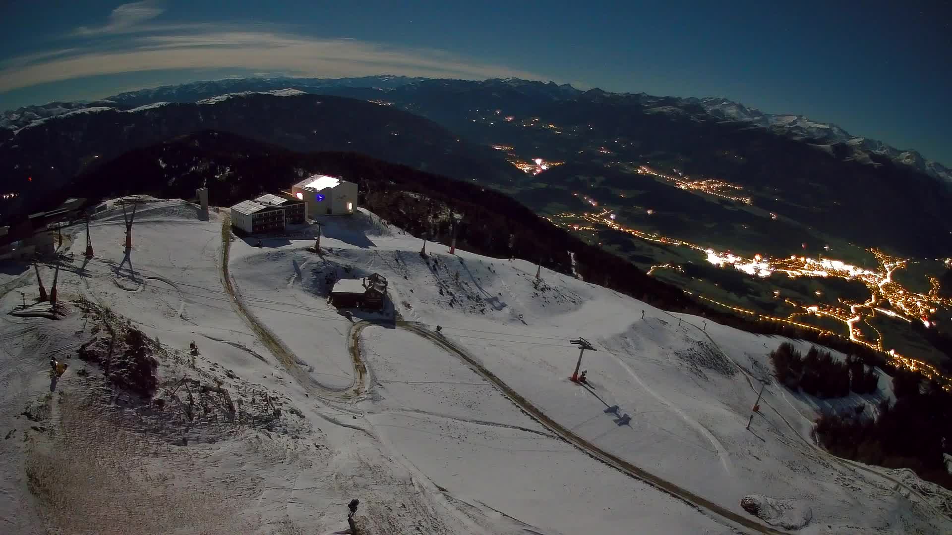 Smučišče Kronplatz – vrh | pogled na Bruneck
