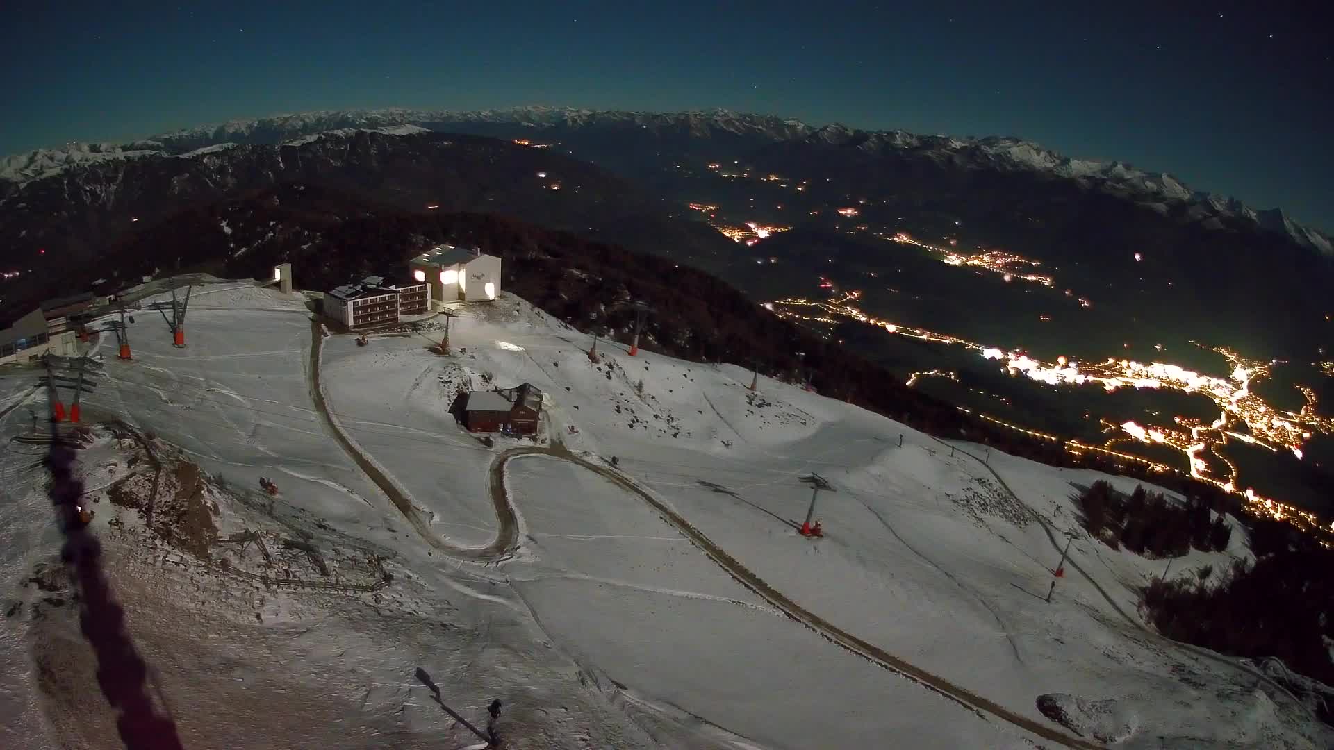 Smučišče Kronplatz – vrh | pogled na Bruneck
