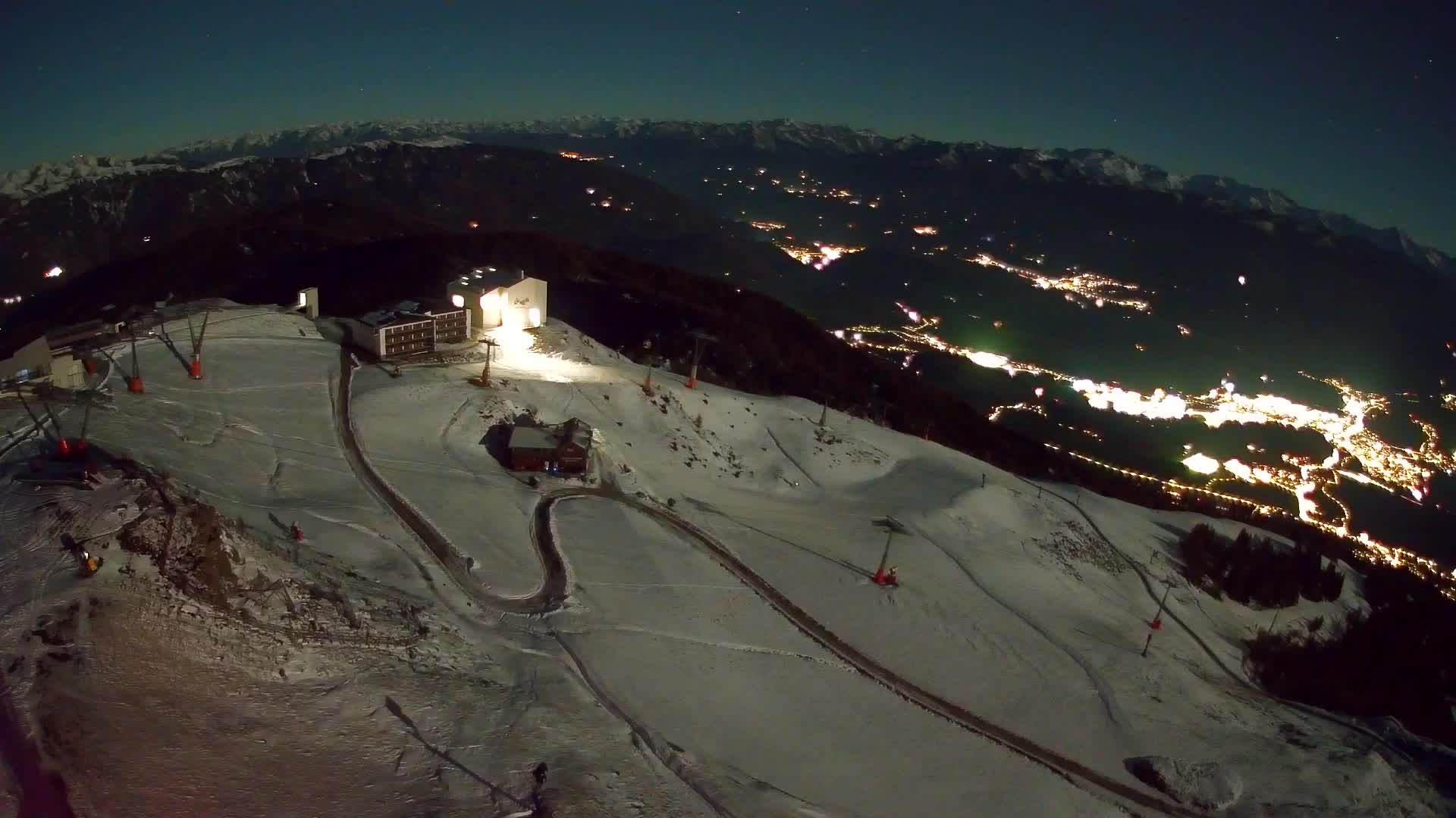 Smučišče Kronplatz – vrh | pogled na Bruneck