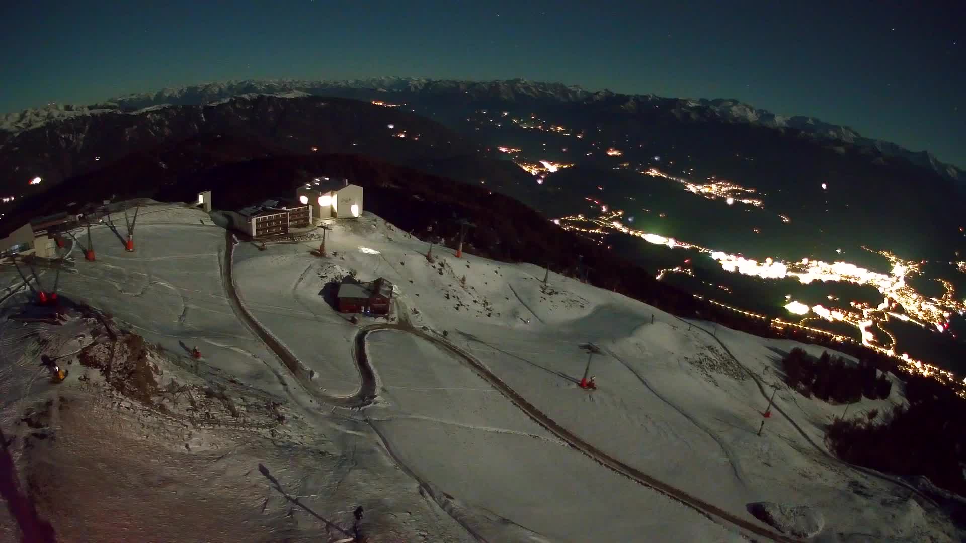 Smučišče Kronplatz – vrh | pogled na Bruneck