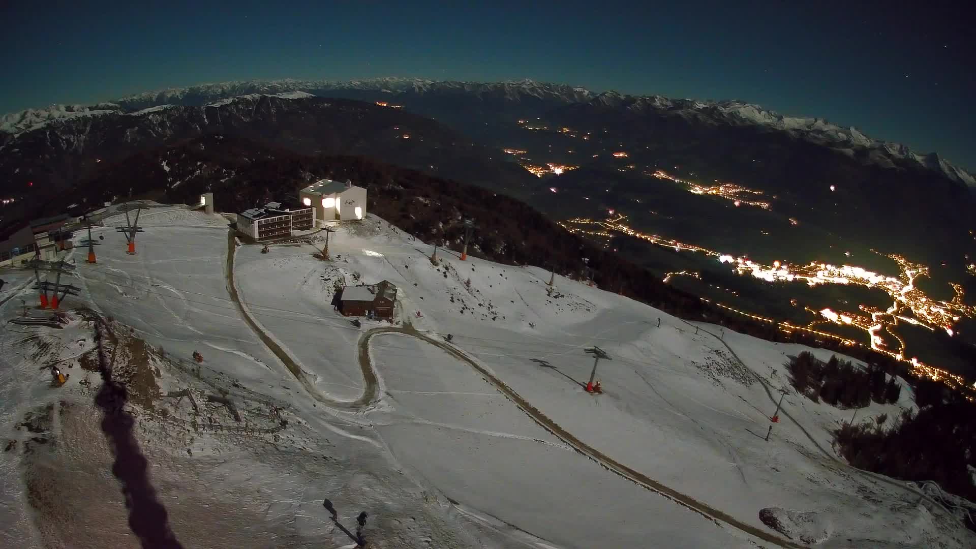 Smučišče Kronplatz – vrh | pogled na Bruneck