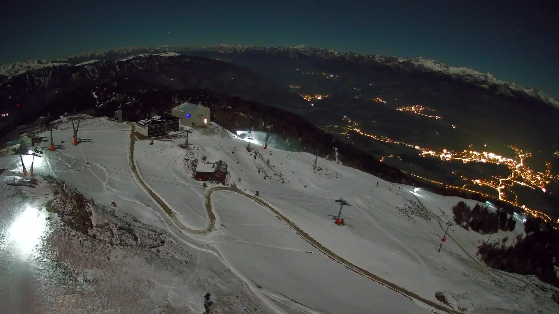 Smučišče Kronplatz – vrh | pogled na Bruneck