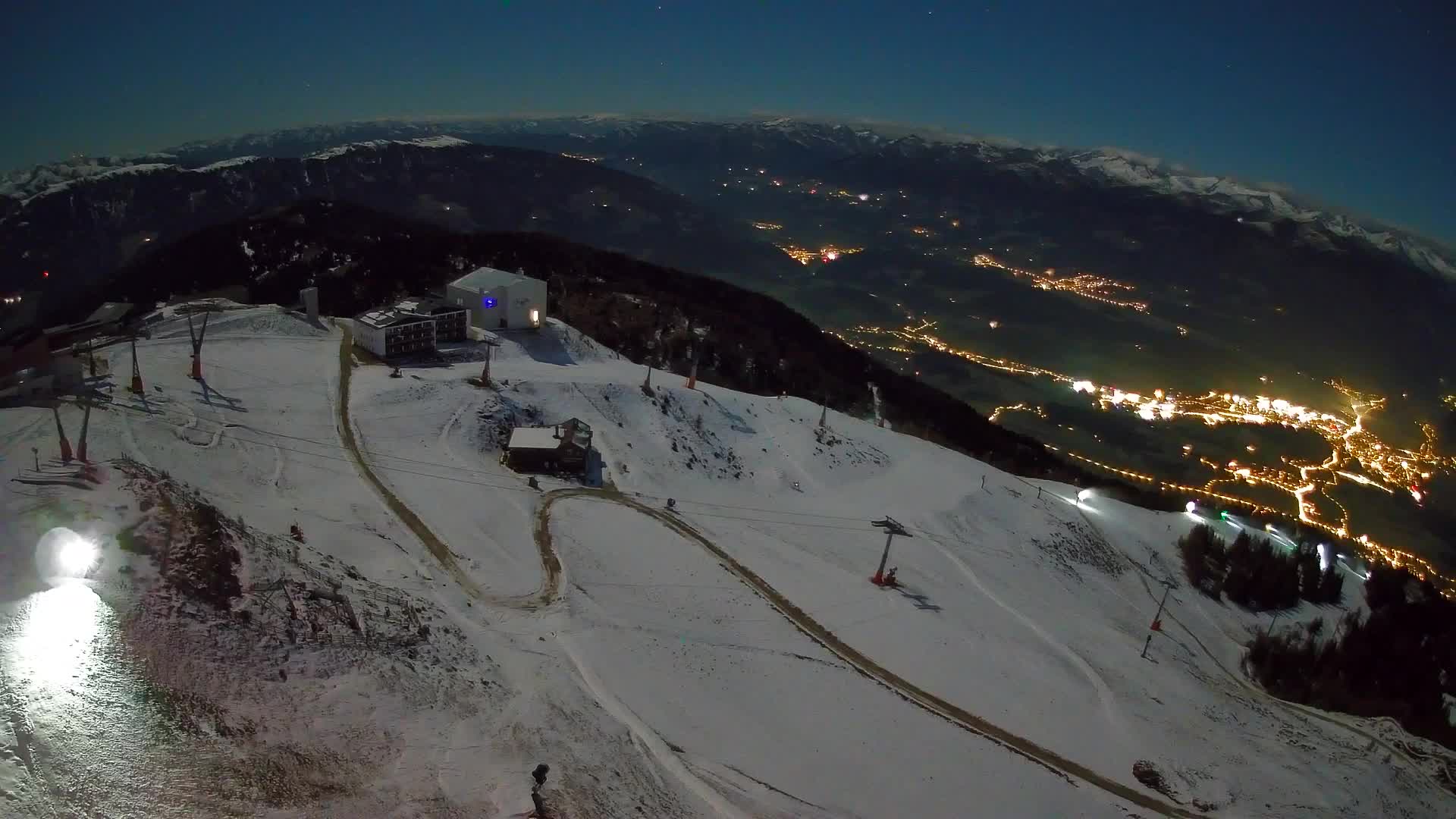 Smučišče Kronplatz – vrh | pogled na Bruneck