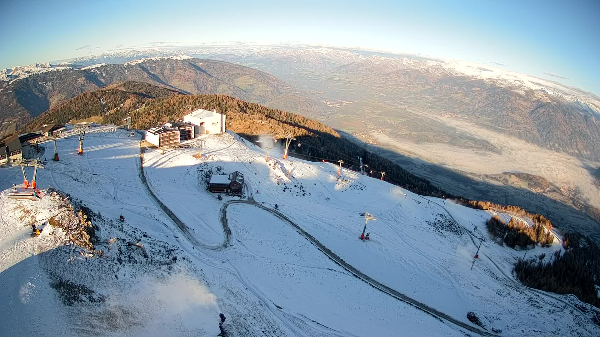 Skijalište Kronplatz – vrh | pogled na Bruneck