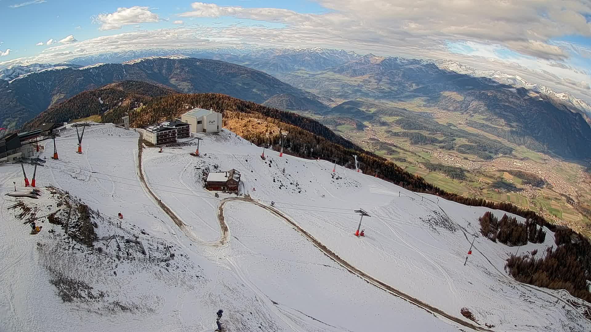 Skijalište Kronplatz – vrh | pogled na Bruneck