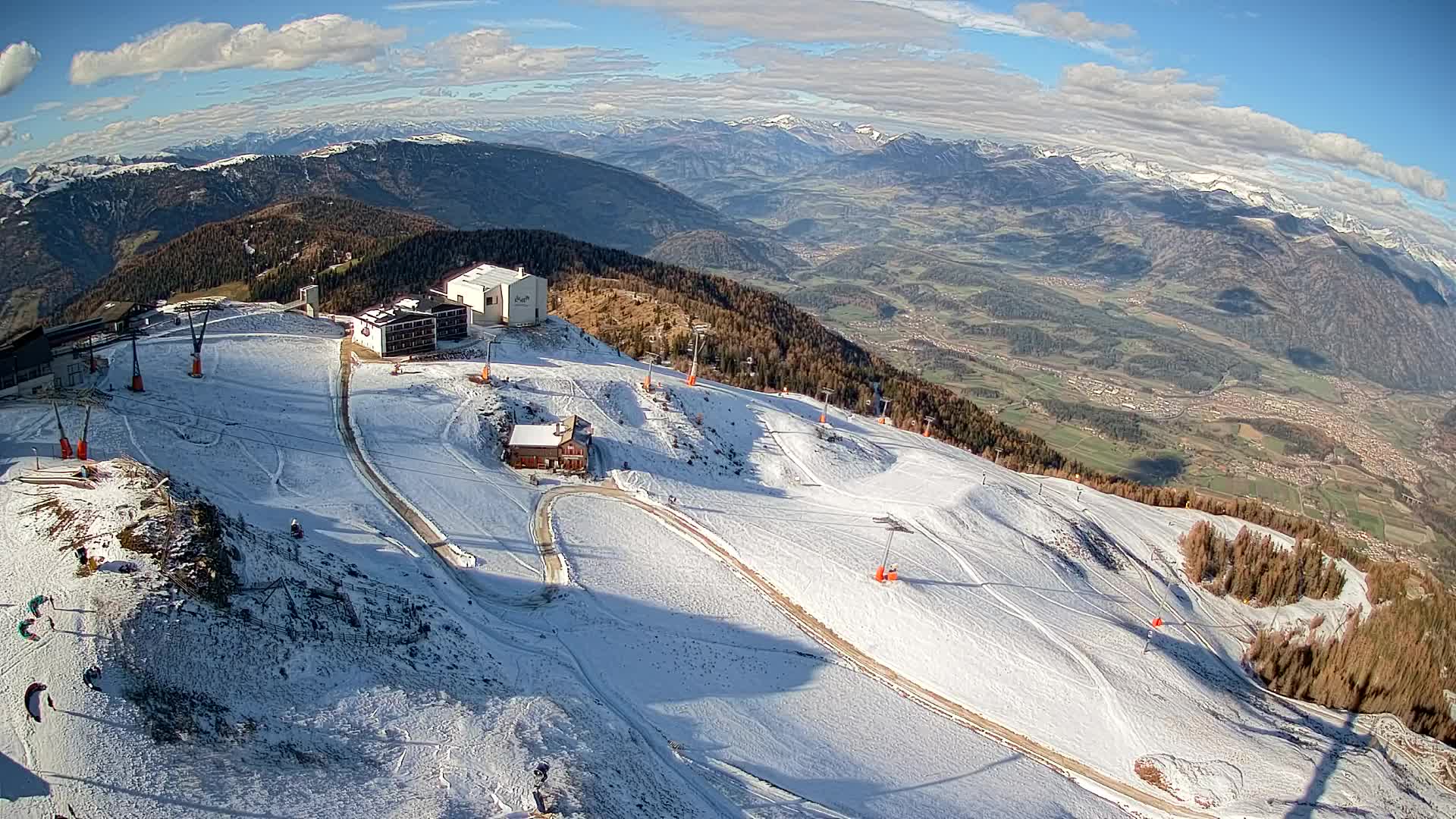 Skijalište Kronplatz – vrh | pogled na Bruneck
