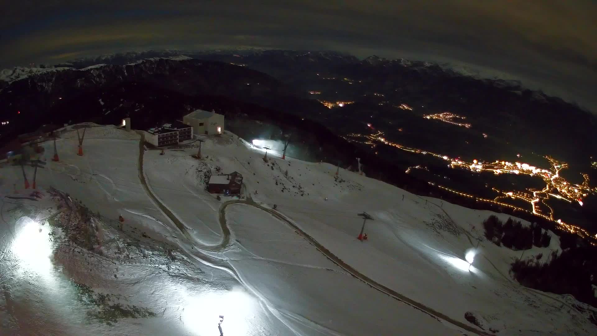 Smučišče Kronplatz – vrh | pogled na Bruneck