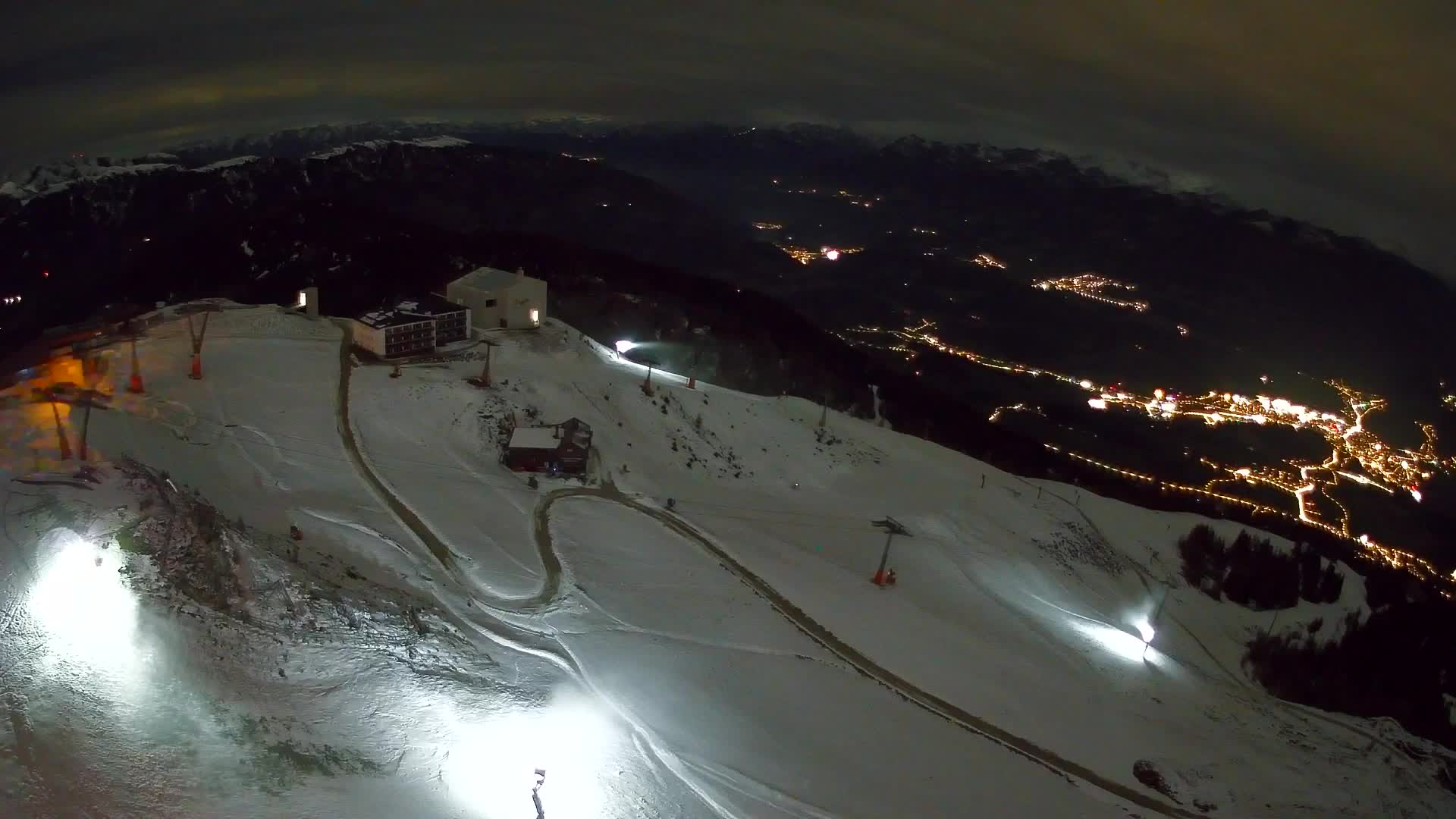 Smučišče Kronplatz – vrh | pogled na Bruneck