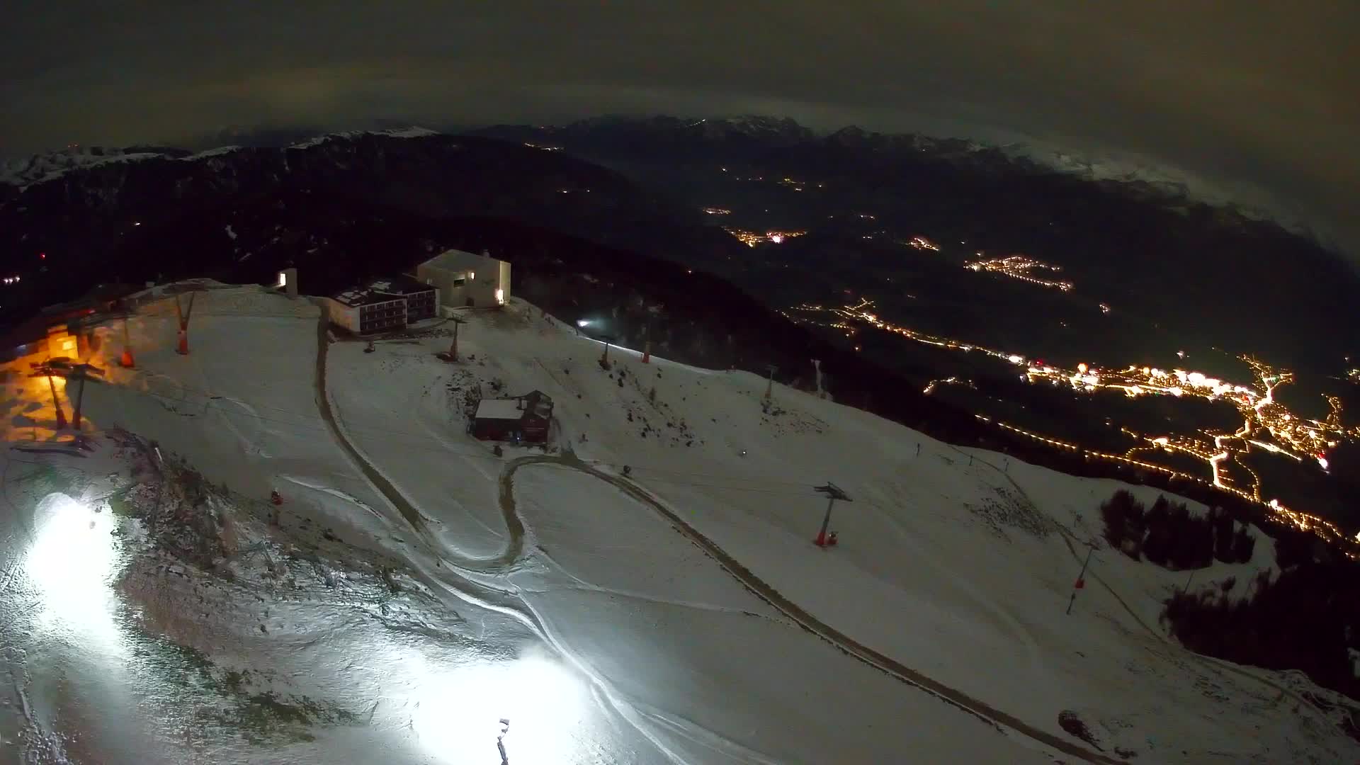 Smučišče Kronplatz – vrh | pogled na Bruneck