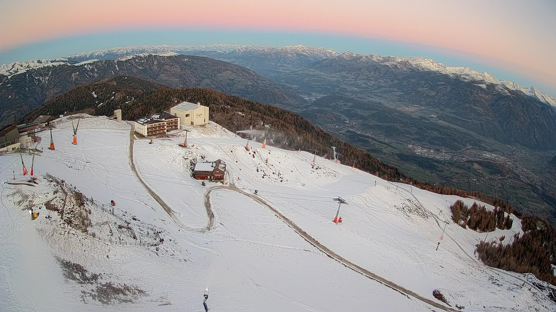 Skijalište Kronplatz – vrh | pogled na Bruneck