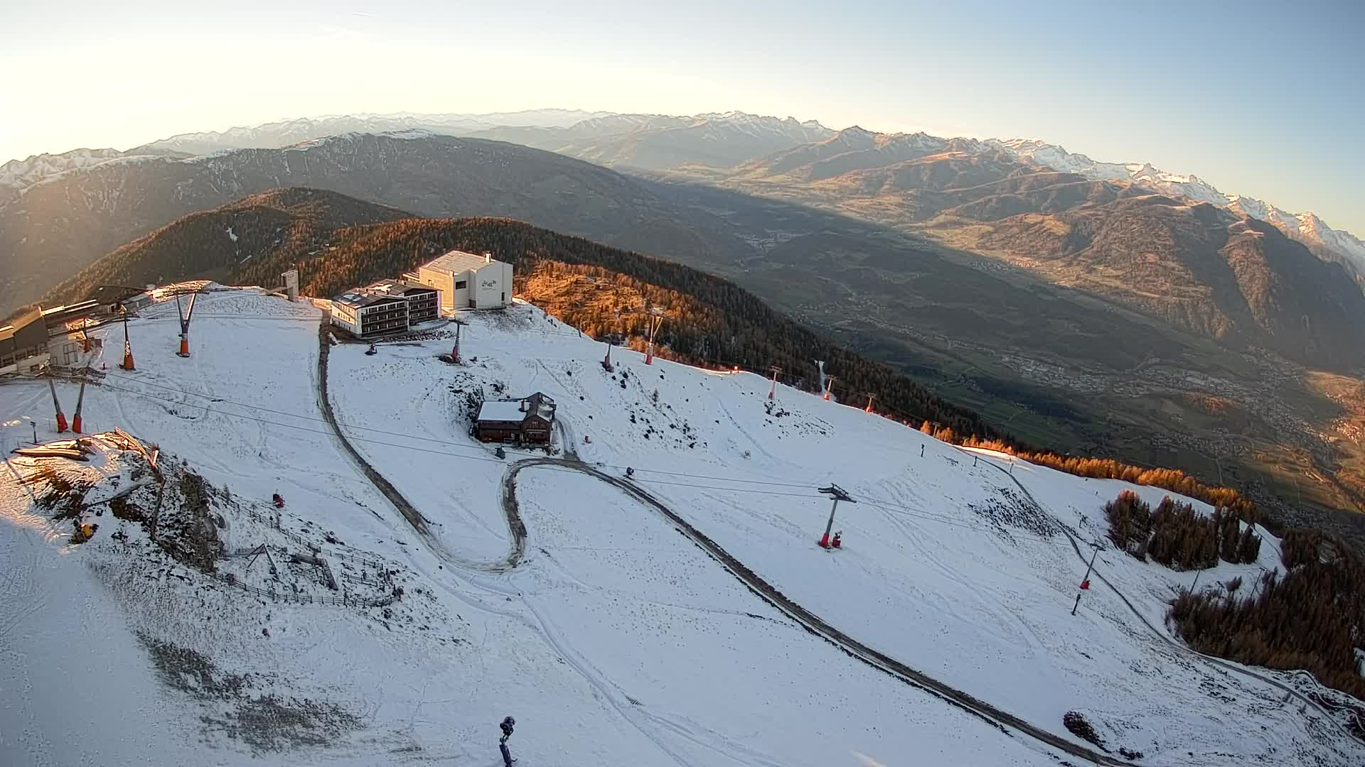 Smučišče Kronplatz – vrh | pogled na Bruneck