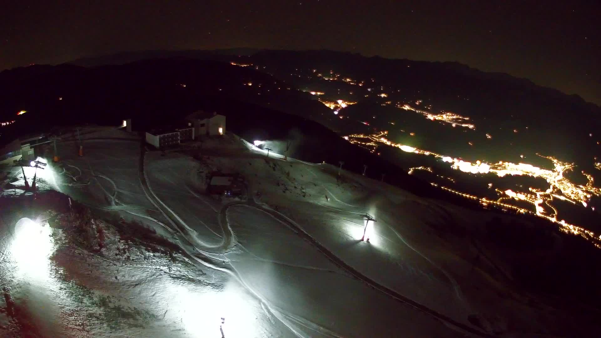 Stazione sciistica di Plan de Corones | vista su Brunico