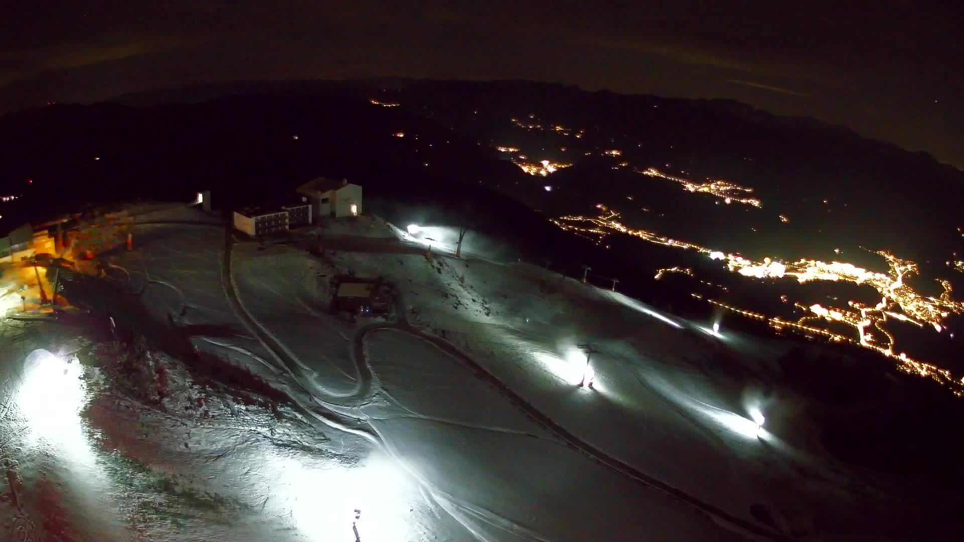 Stazione sciistica di Plan de Corones | vista su Brunico