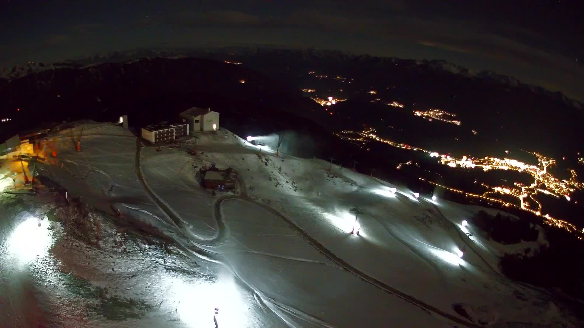 Smučišče Kronplatz – vrh | pogled na Bruneck