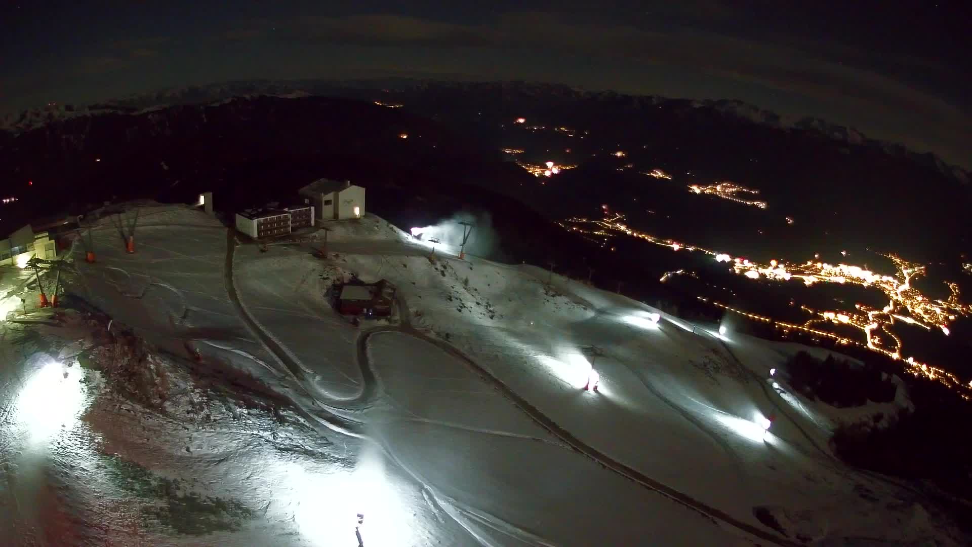 Stazione sciistica di Plan de Corones | vista su Brunico