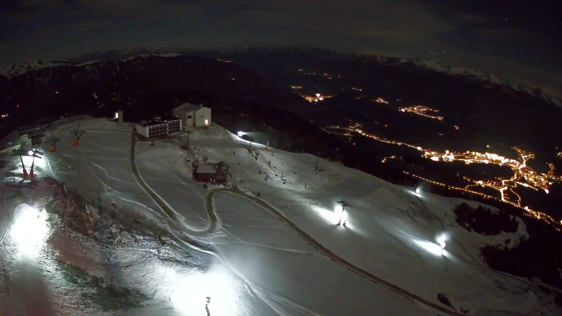 Smučišče Kronplatz – vrh | pogled na Bruneck