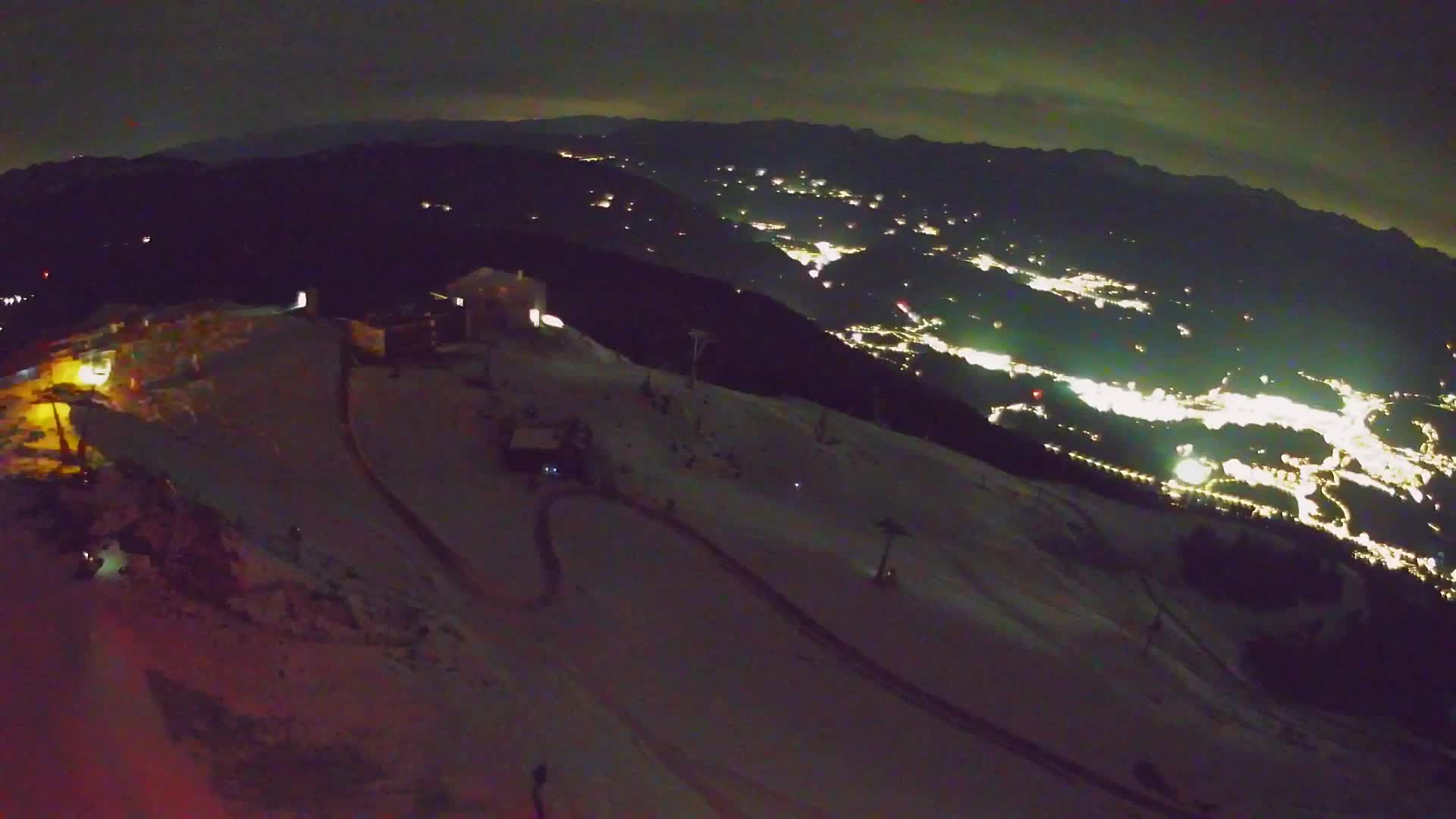 Smučišče Kronplatz – vrh | pogled na Bruneck