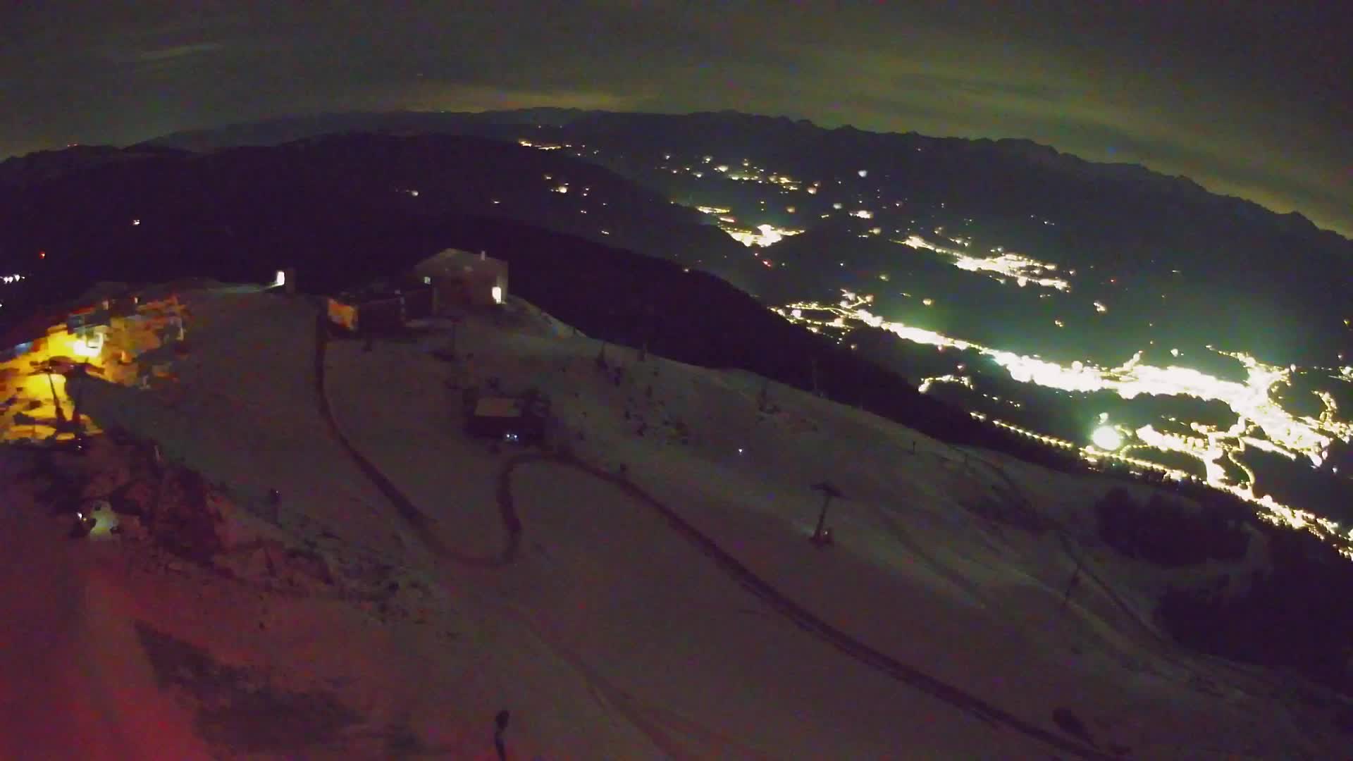 Smučišče Kronplatz – vrh | pogled na Bruneck