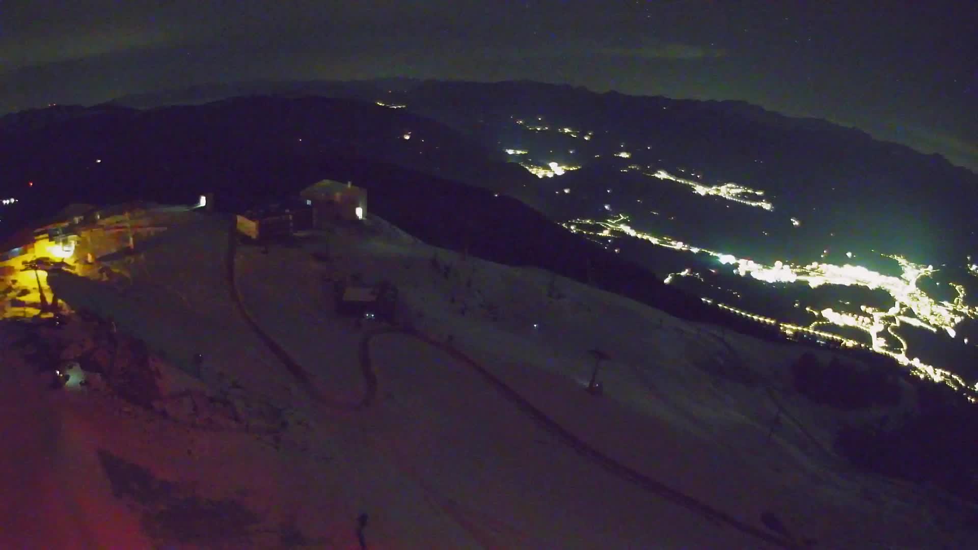 Stazione sciistica di Plan de Corones | vista su Brunico