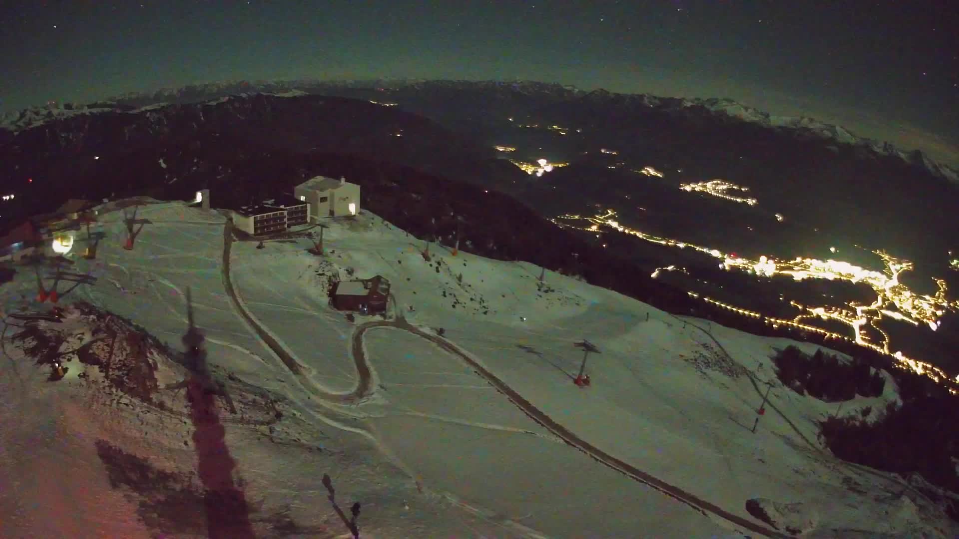 Smučišče Kronplatz – vrh | pogled na Bruneck