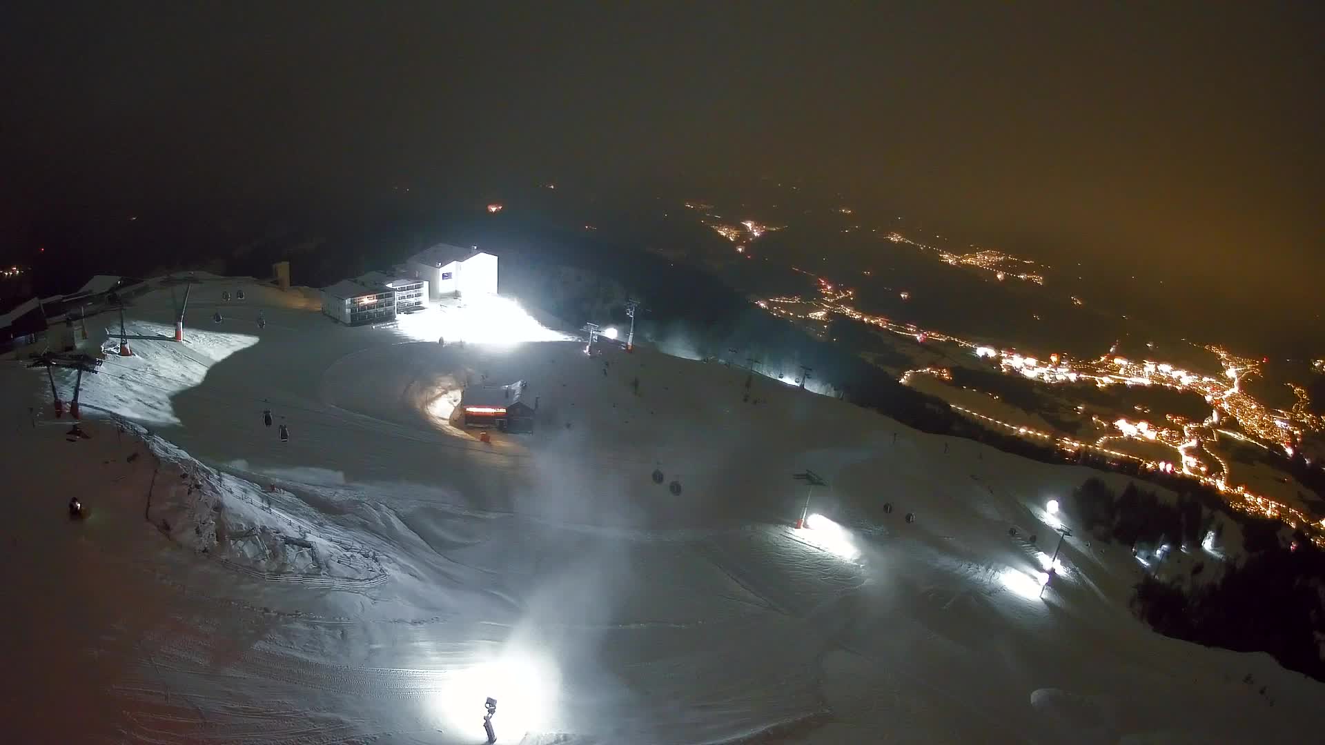 Smučišče Kronplatz – vrh | pogled na Bruneck