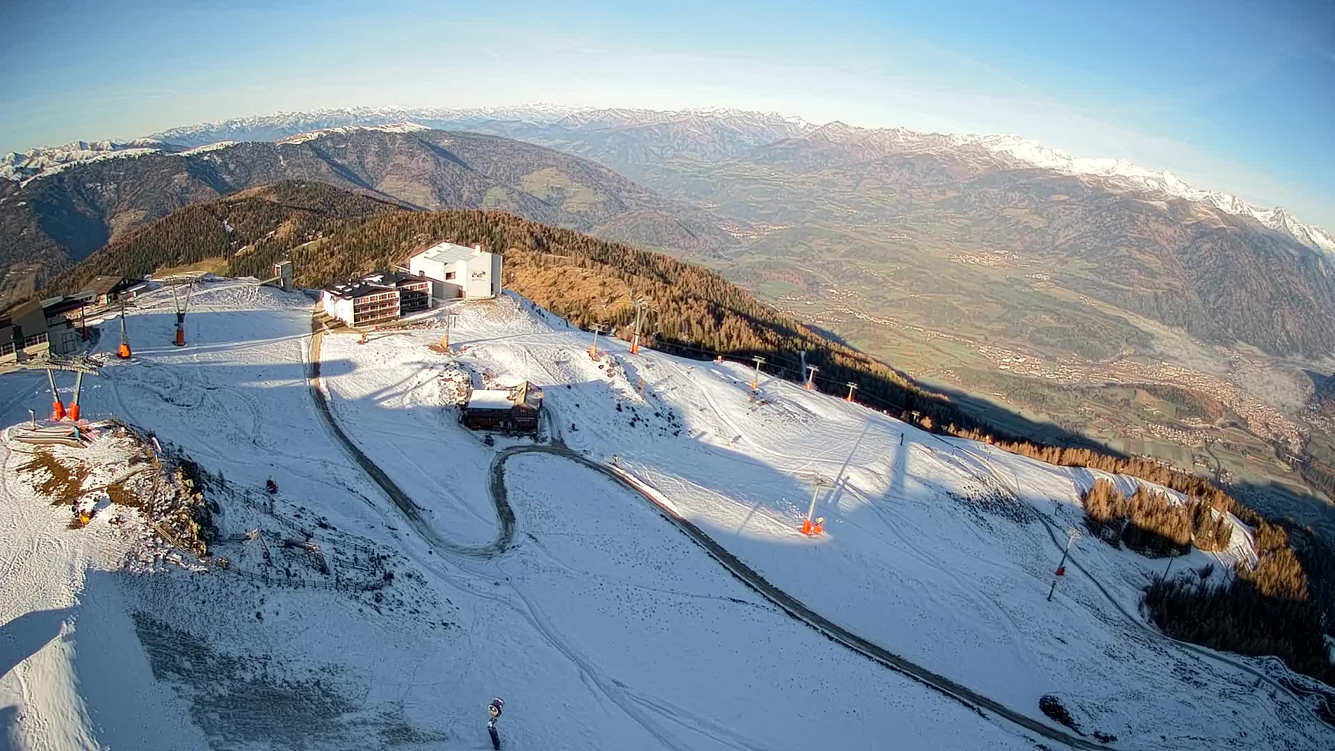 Skijalište Kronplatz – vrh | pogled na Bruneck