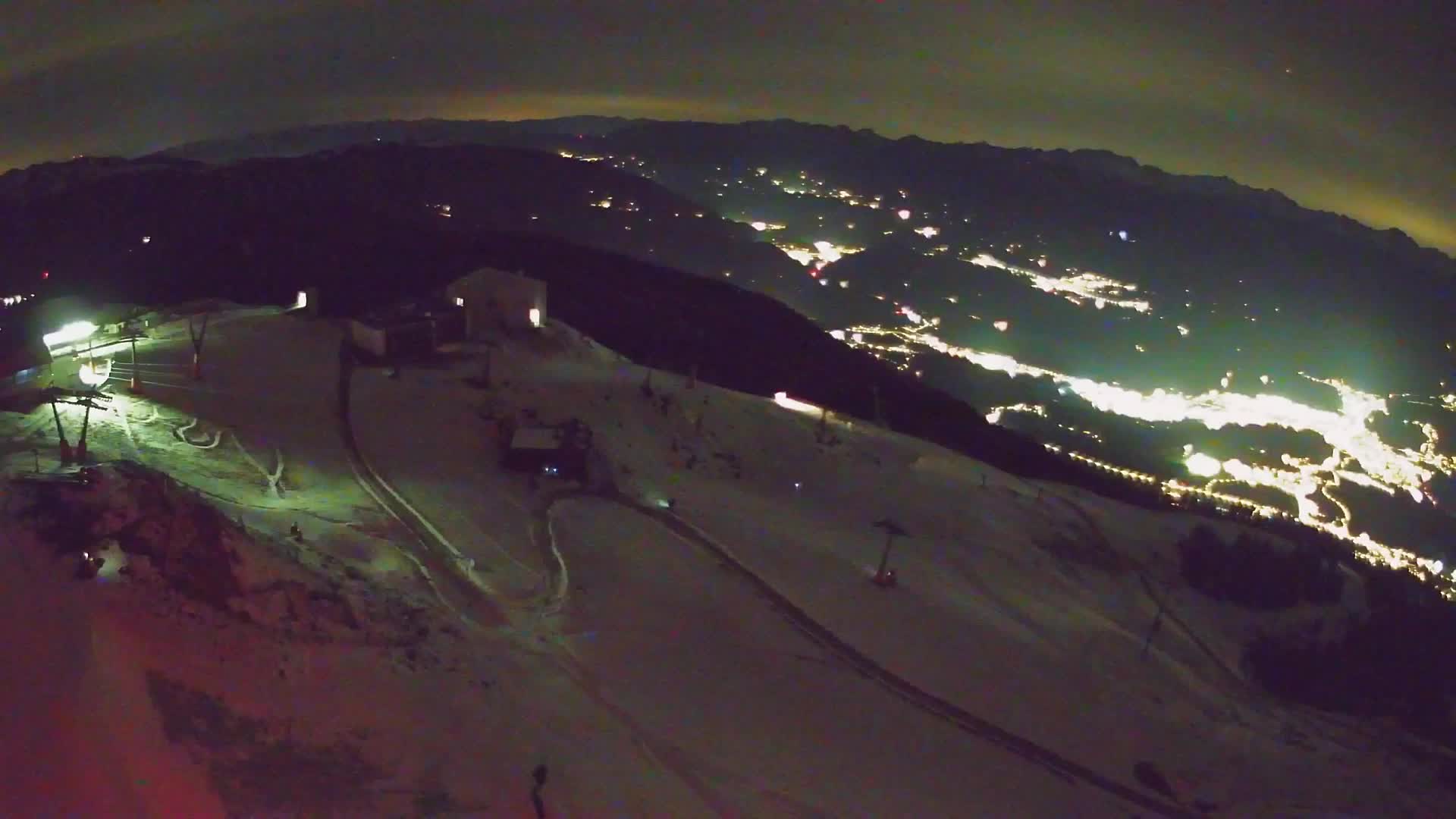 Skigebiet Kronplatz Gipfel | Blick auf Bruneck