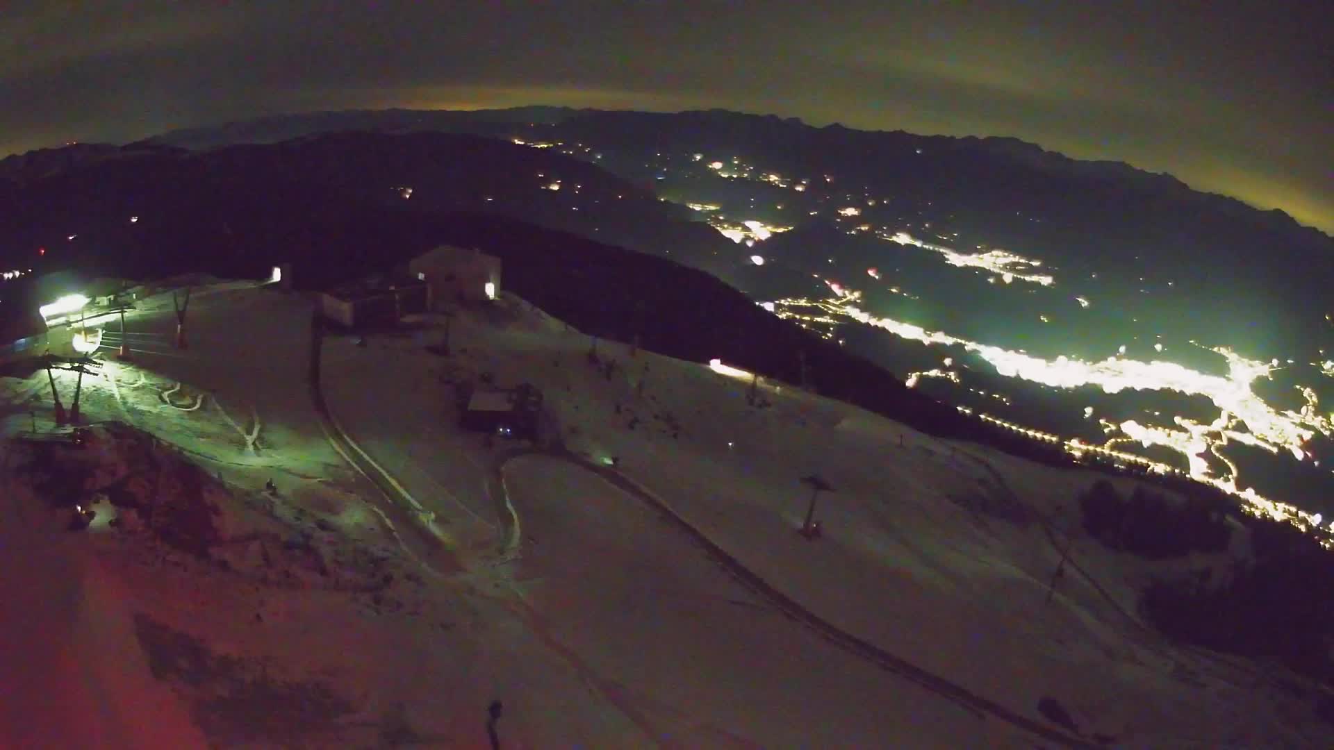 Smučišče Kronplatz – vrh | pogled na Bruneck