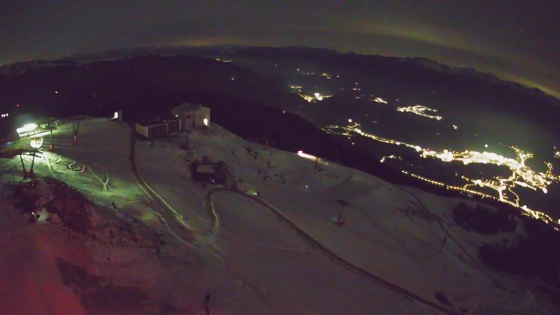 Smučišče Kronplatz – vrh | pogled na Bruneck