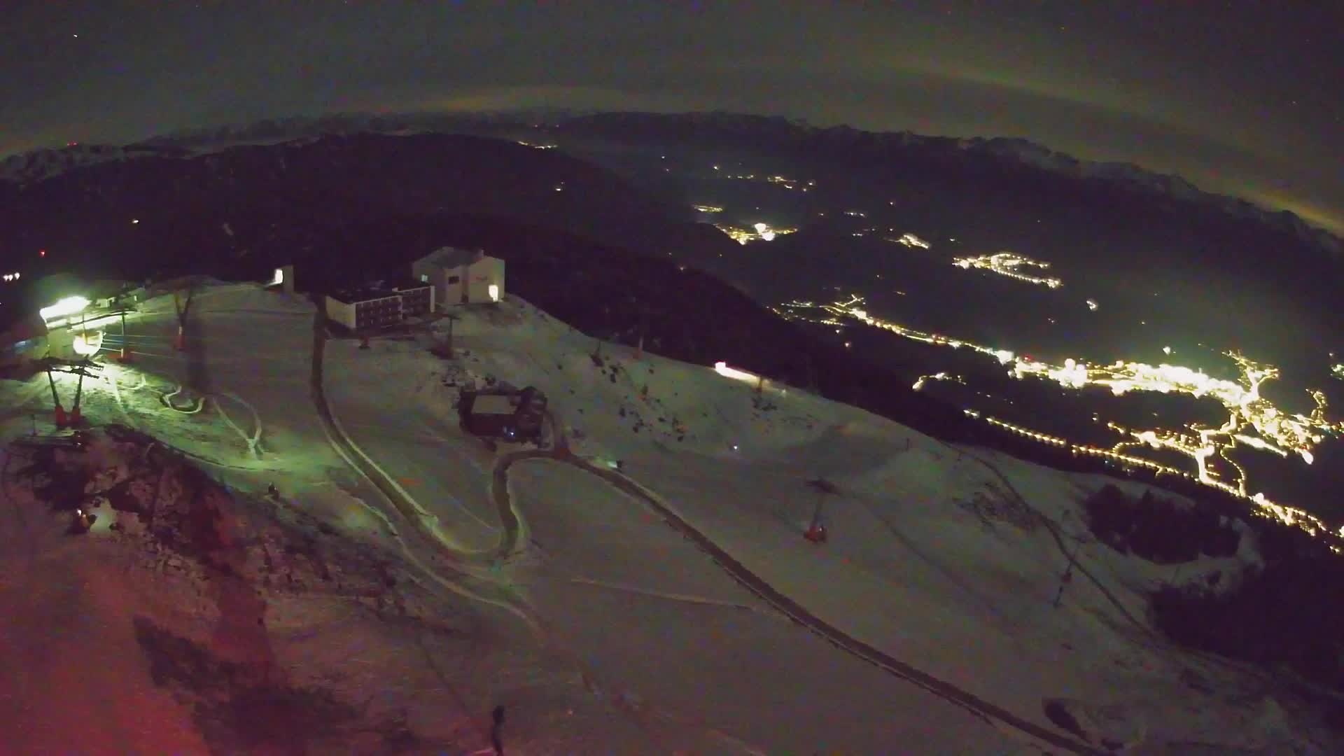 Smučišče Kronplatz – vrh | pogled na Bruneck