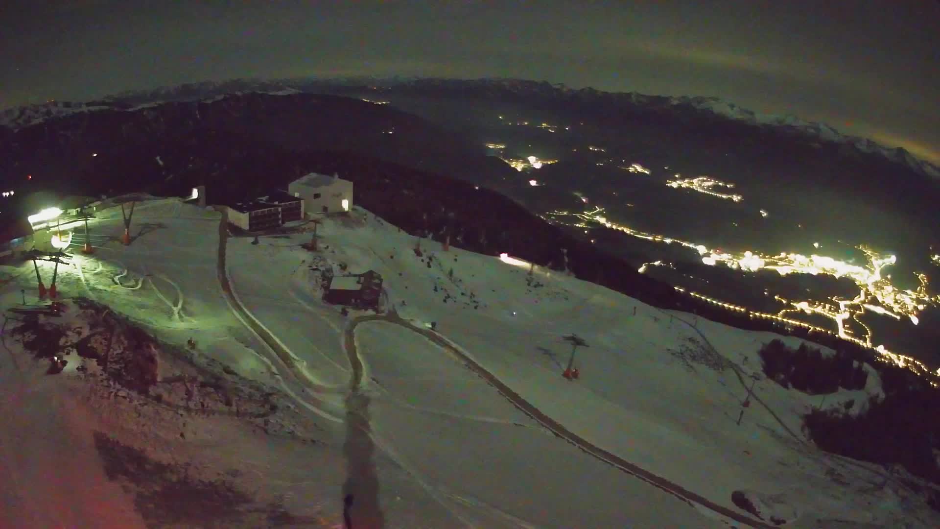 Smučišče Kronplatz – vrh | pogled na Bruneck