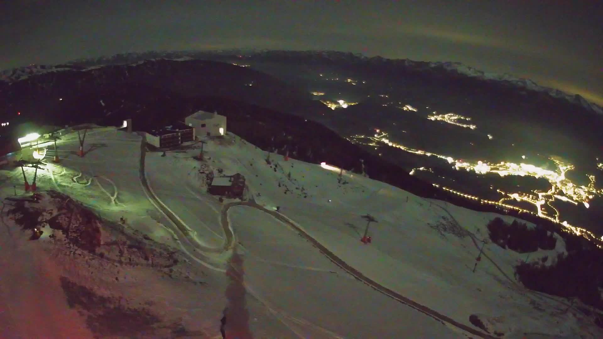 Smučišče Kronplatz – vrh | pogled na Bruneck