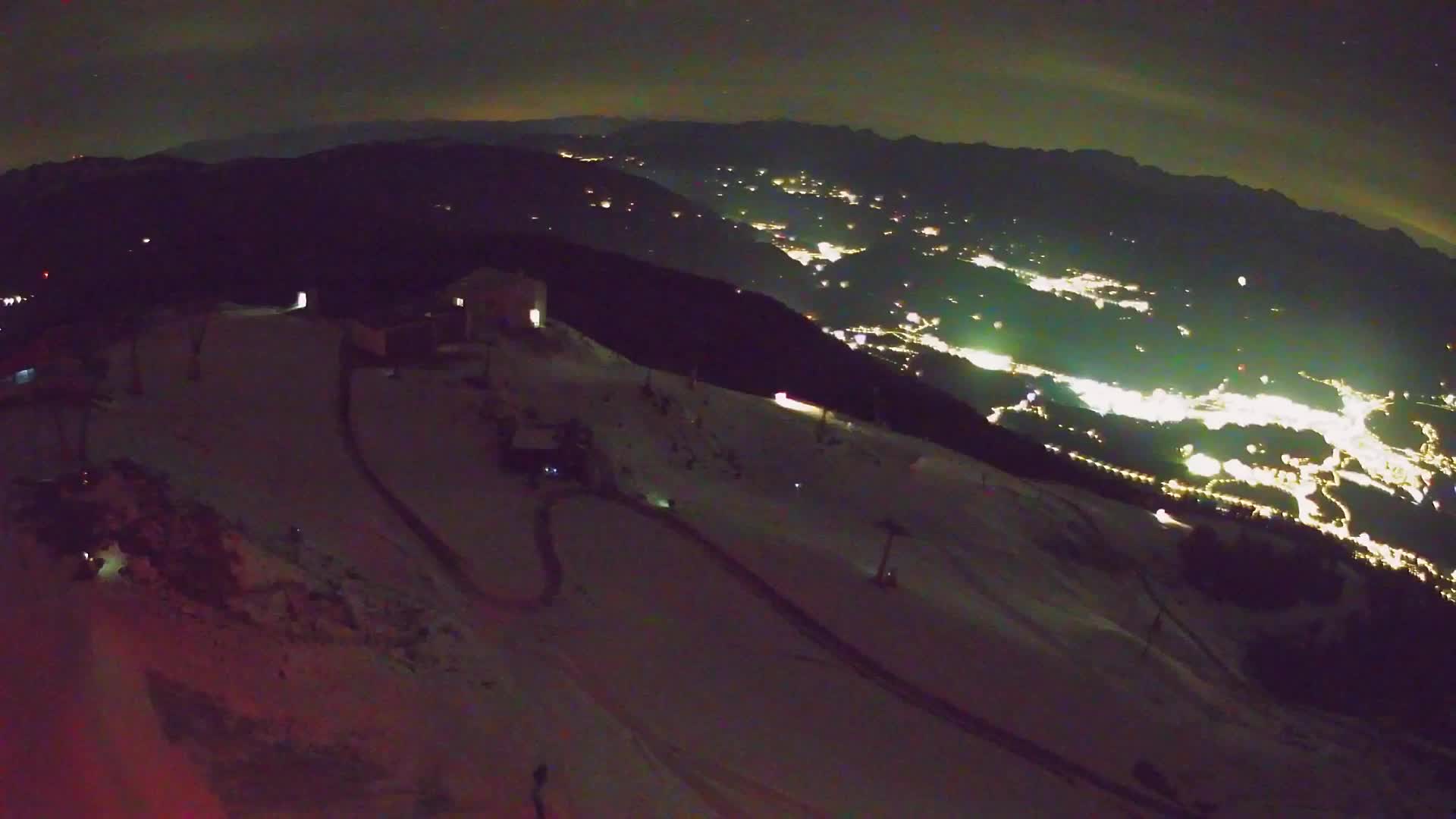 Smučišče Kronplatz – vrh | pogled na Bruneck