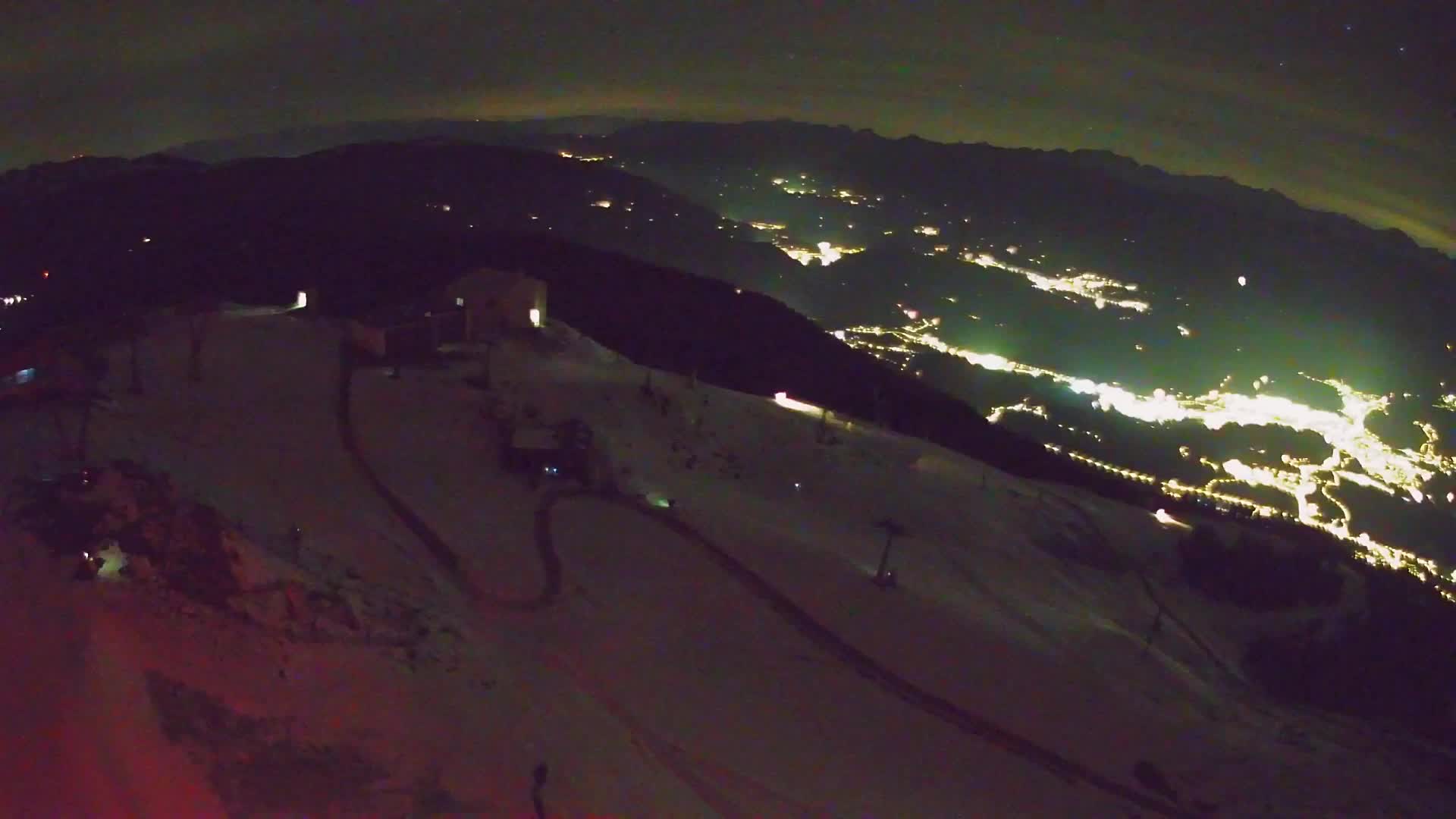 Stazione sciistica di Plan de Corones | vista su Brunico