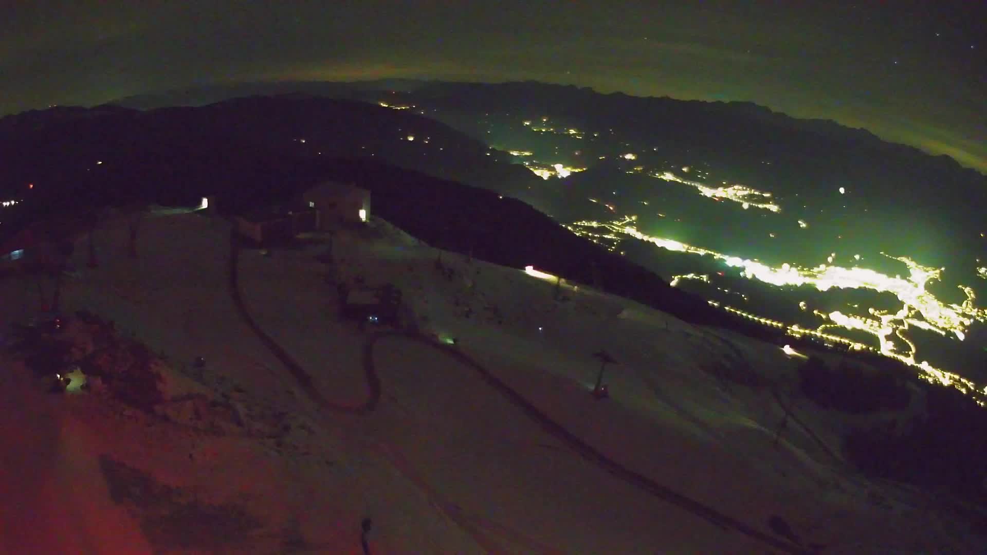 Kronplatz peak Ski resort | view to Bruneck