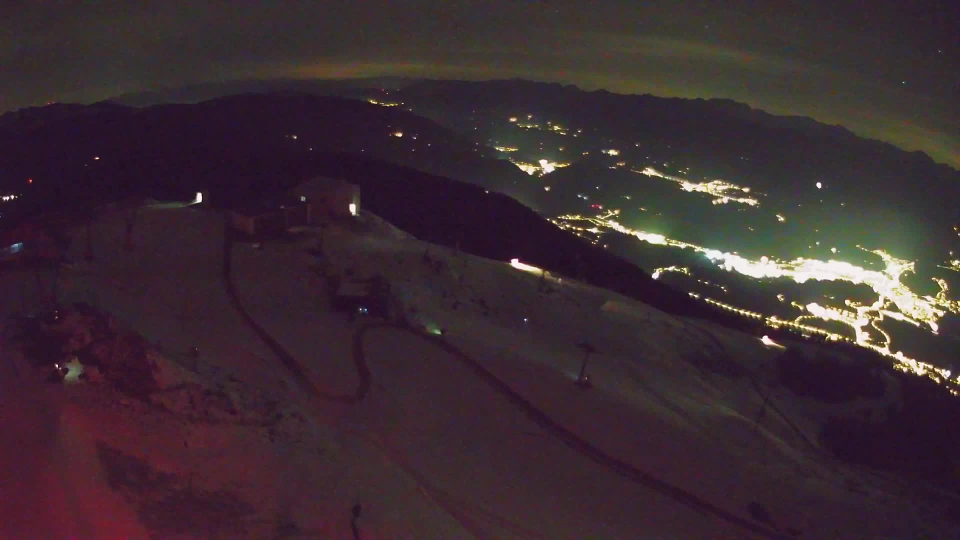 Kronplatz peak Ski resort | view to Bruneck