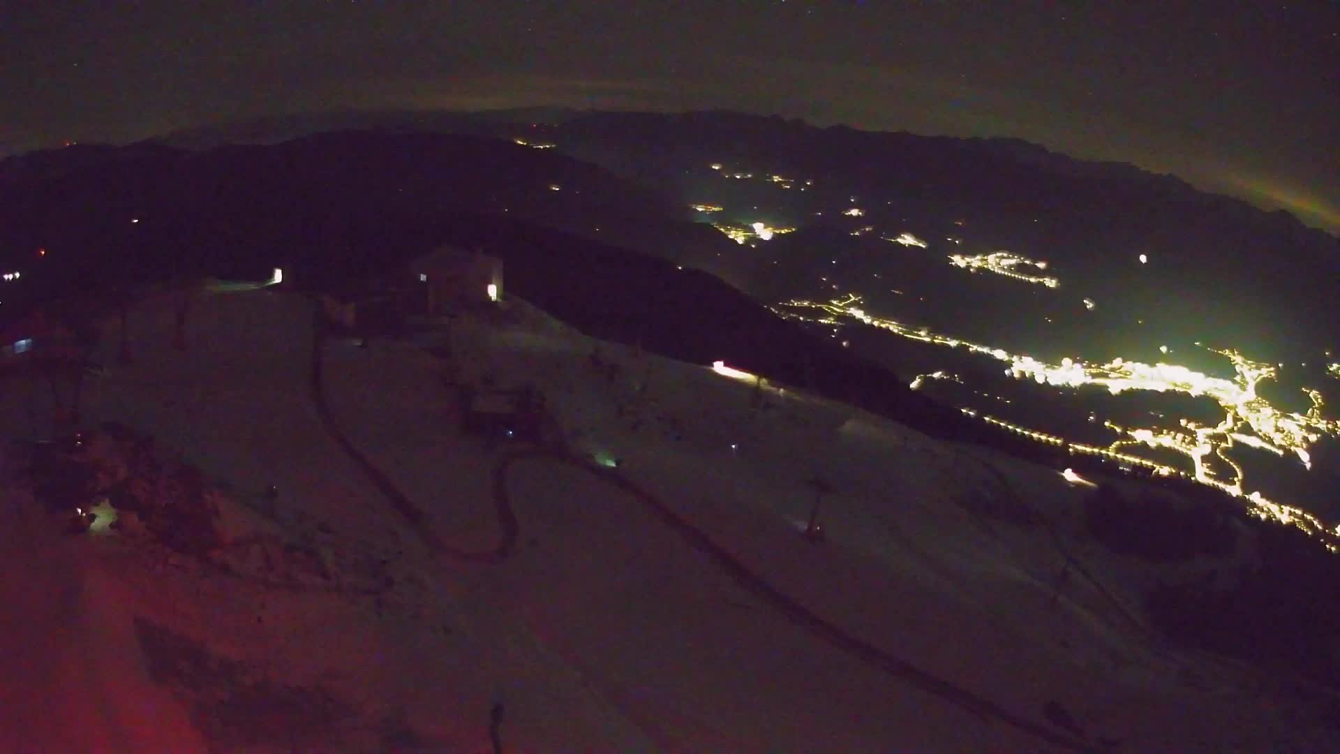 Skigebiet Kronplatz Gipfel | Blick auf Bruneck