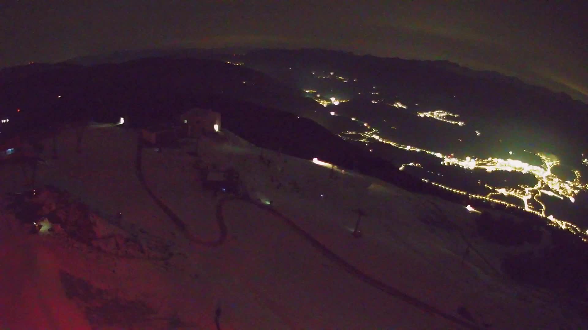 Kronplatz peak Ski resort | view to Bruneck