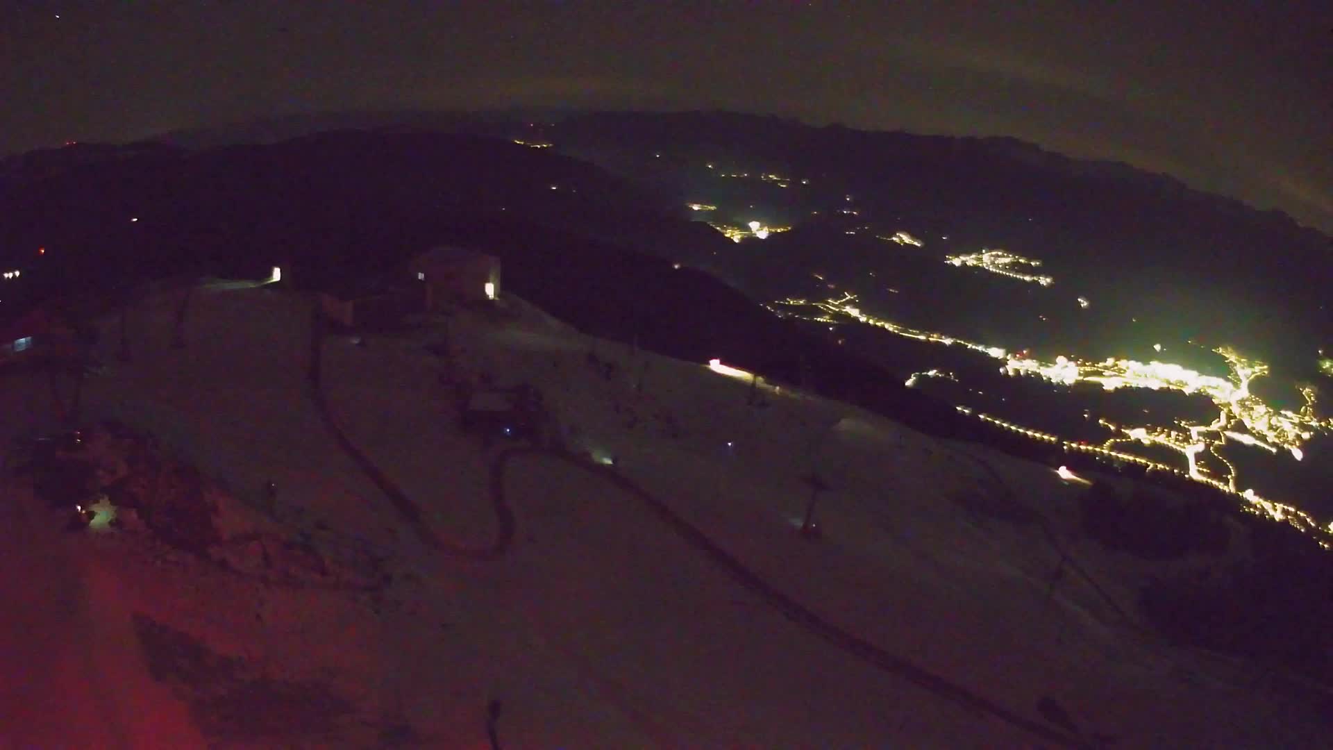 Skigebiet Kronplatz Gipfel | Blick auf Bruneck