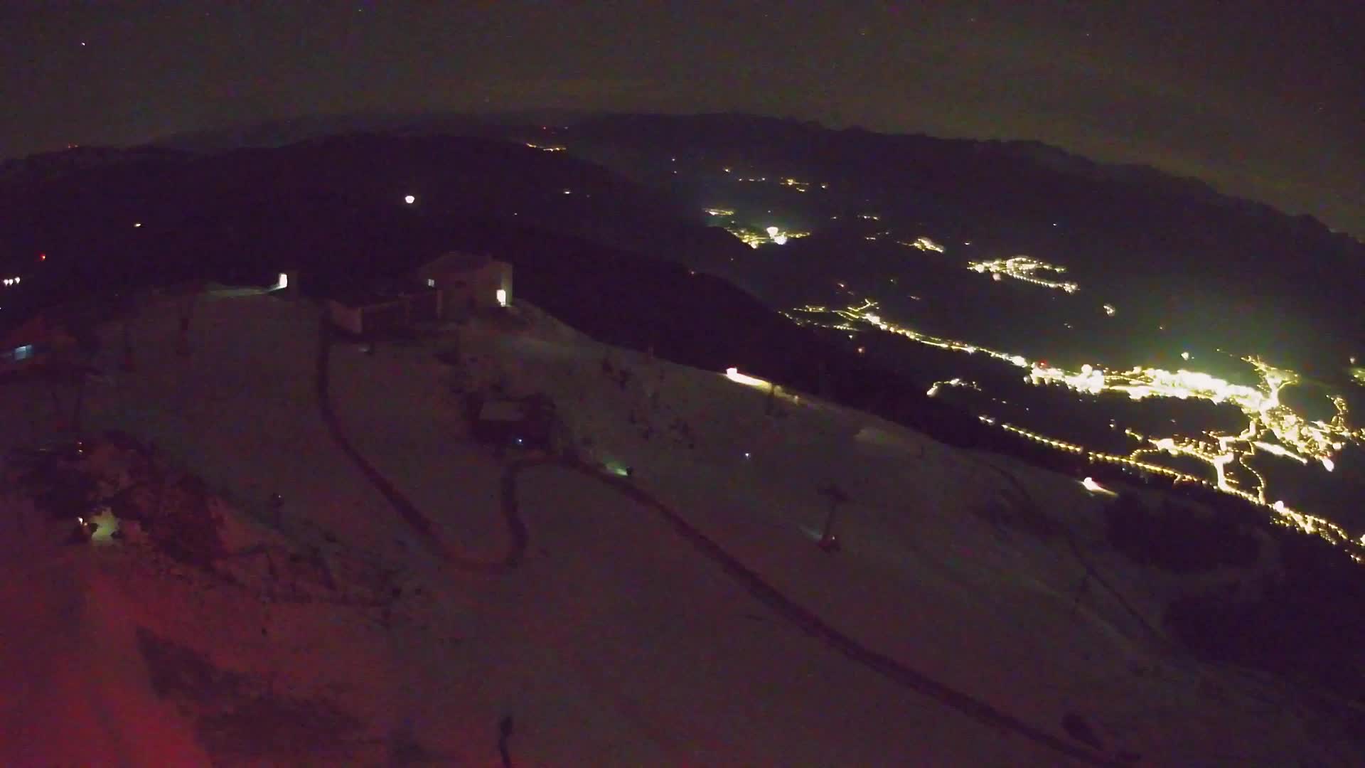 Kronplatz peak Ski resort | view to Bruneck