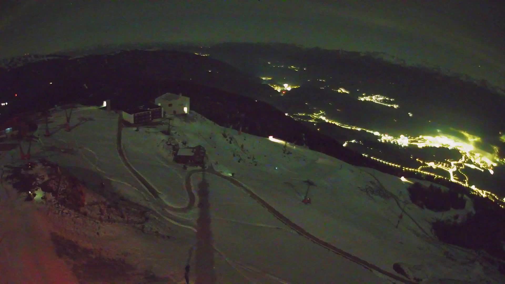 Smučišče Kronplatz – vrh | pogled na Bruneck