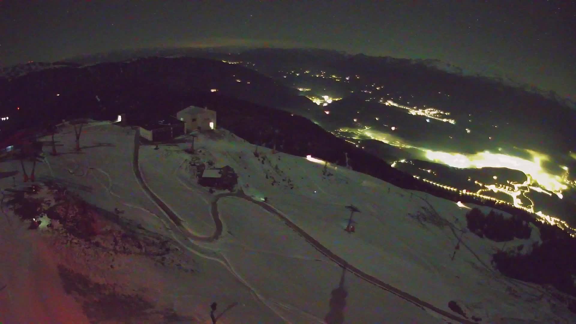 Smučišče Kronplatz – vrh | pogled na Bruneck