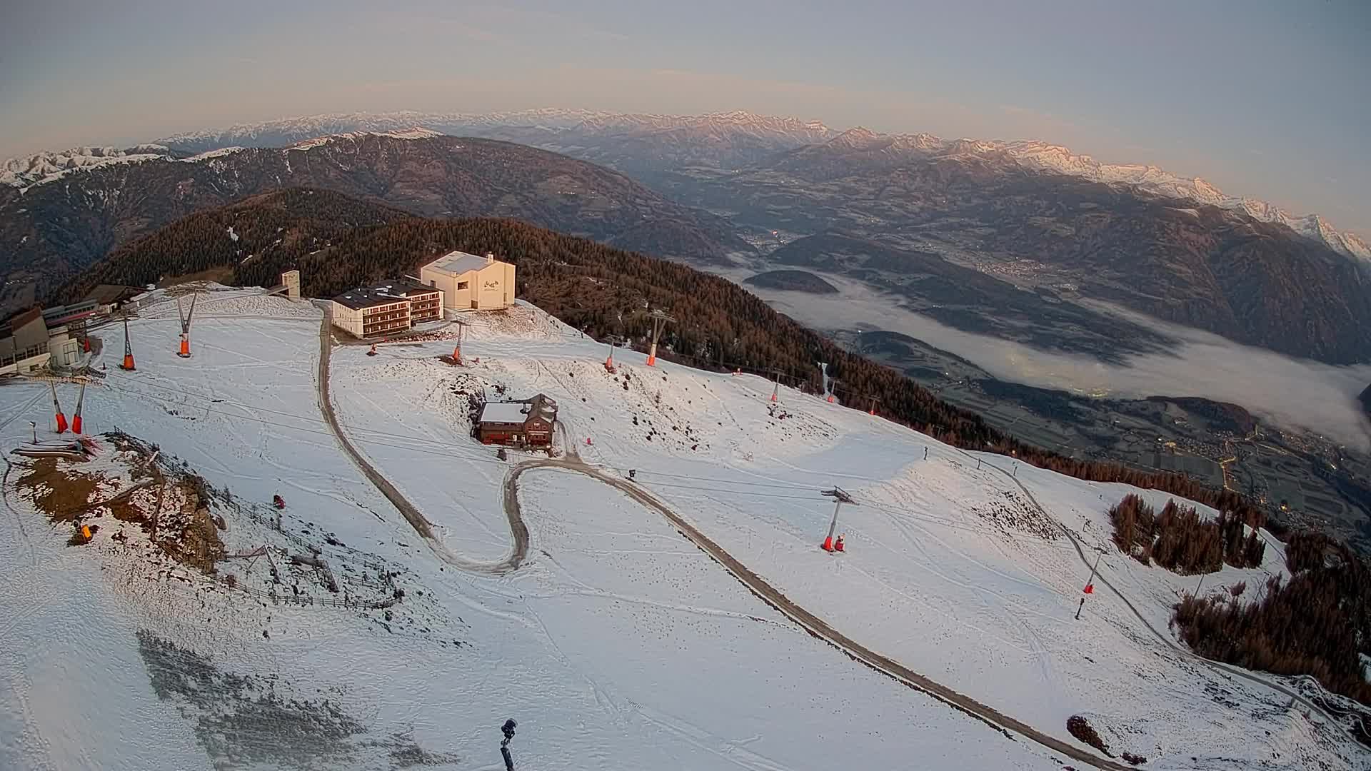 Skijalište Kronplatz – vrh | pogled na Bruneck