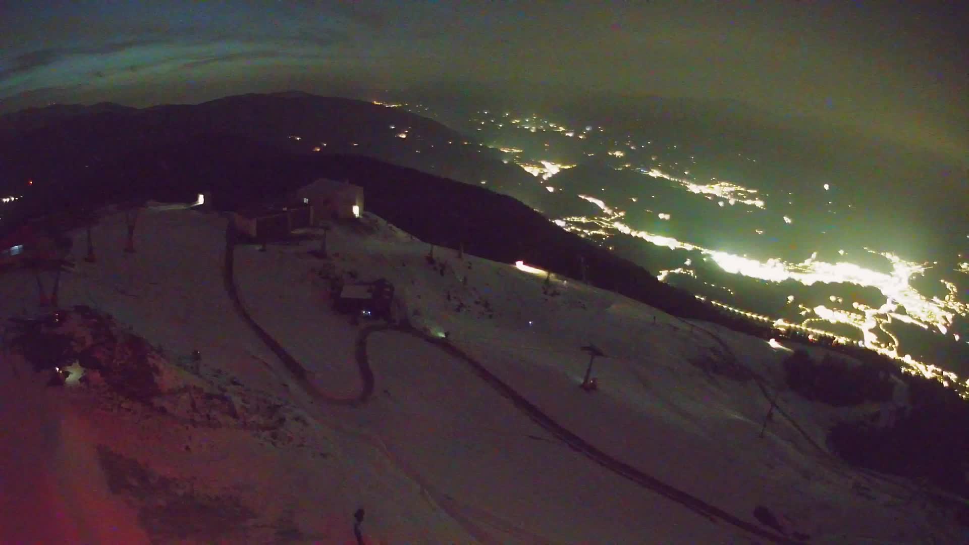 Kronplatz peak Ski resort | view to Bruneck