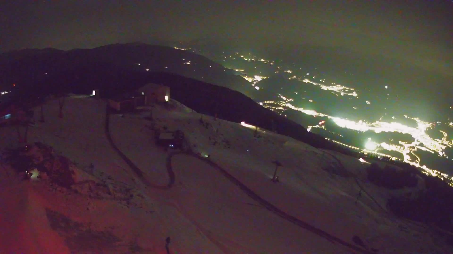 Station de ski Kronplatz sommet | vue sur Brunico