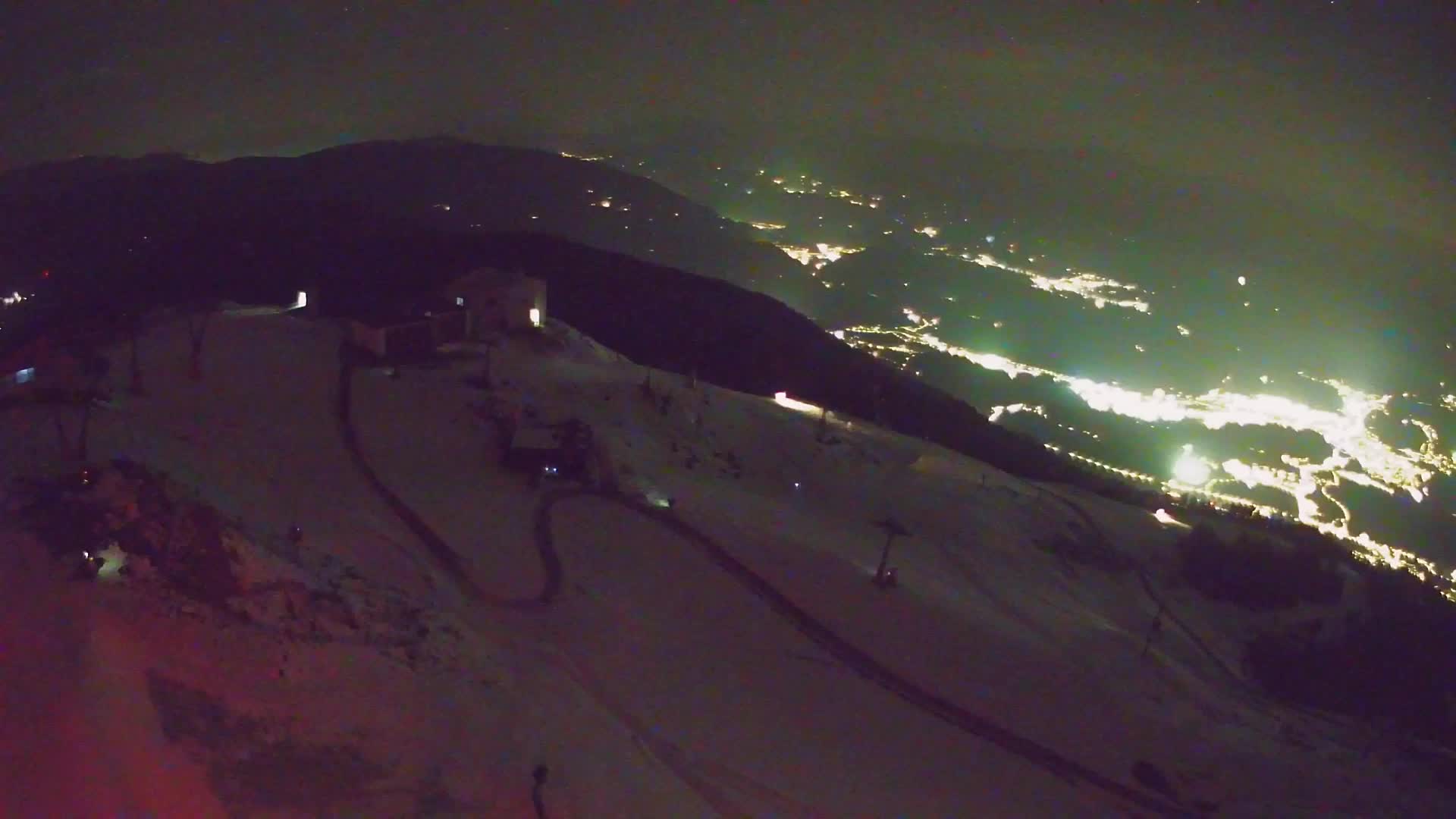 Skigebiet Kronplatz Gipfel | Blick auf Bruneck